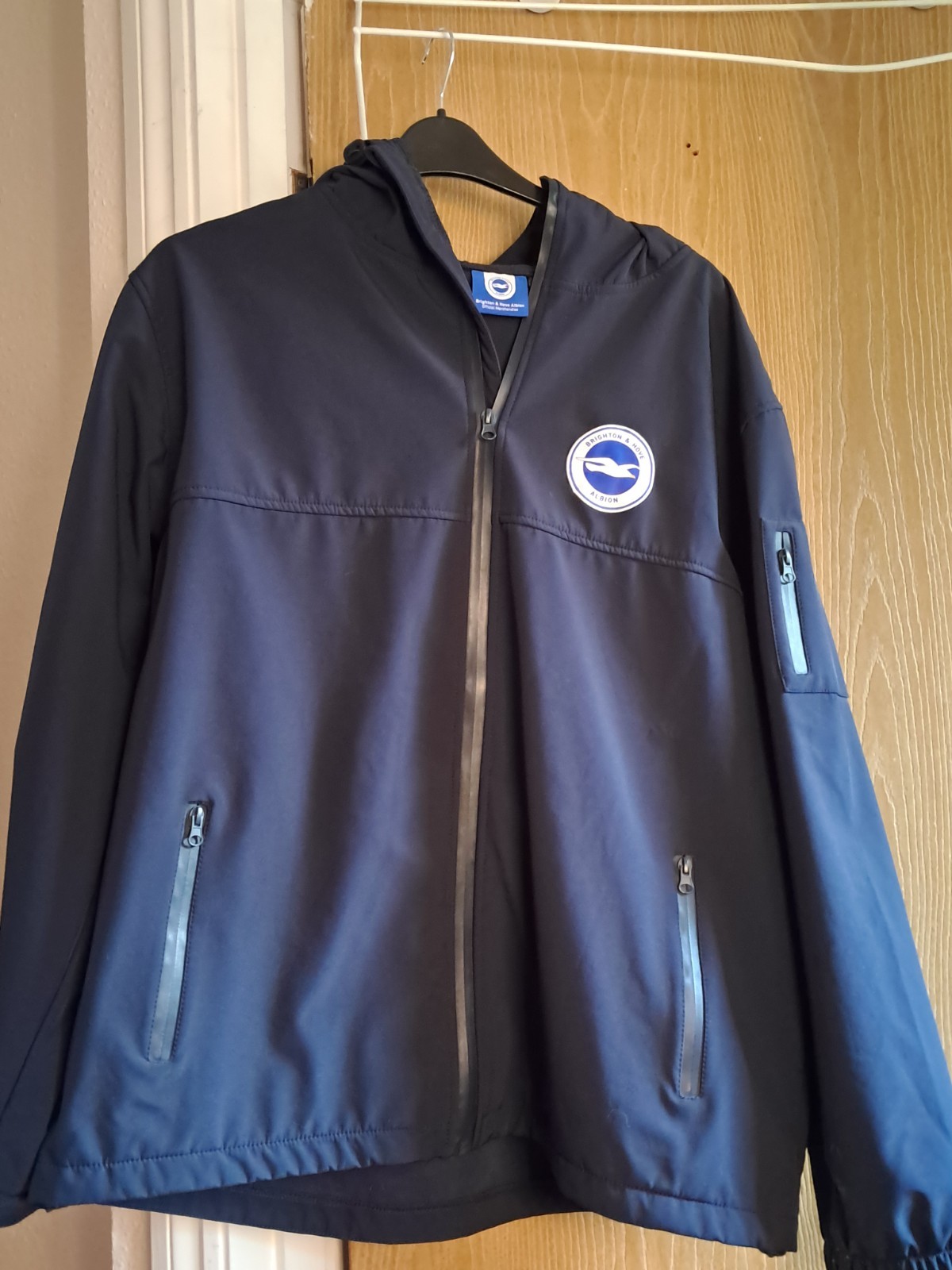 Navy Blue Coat, Brighton And Hove Albion Official Merchandise 3xl for sale on Ebay