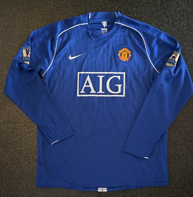 Vintage Nike Manchester United Player Issue / Worn Ben Foster GK Shirt - XL for sale on Ebay
