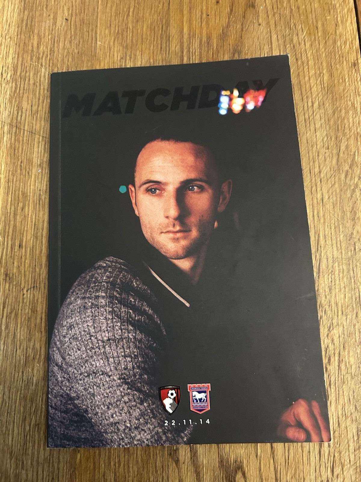 Afc Bournemouth v Ipswich Town 22/11/2014 Programme Championship Hand Signed for sale on Ebay