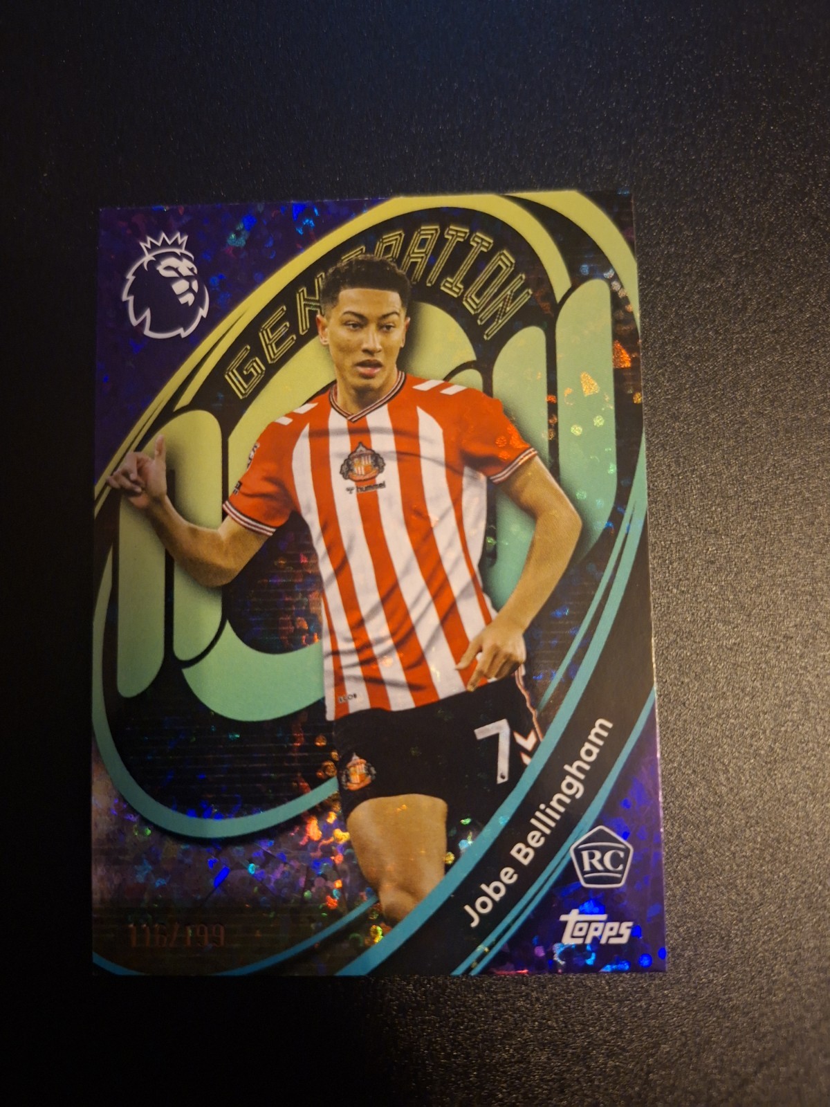 Topps Premier League Sunderland  Generation Now Jobe Bellingham 116/199 for sale on Ebay