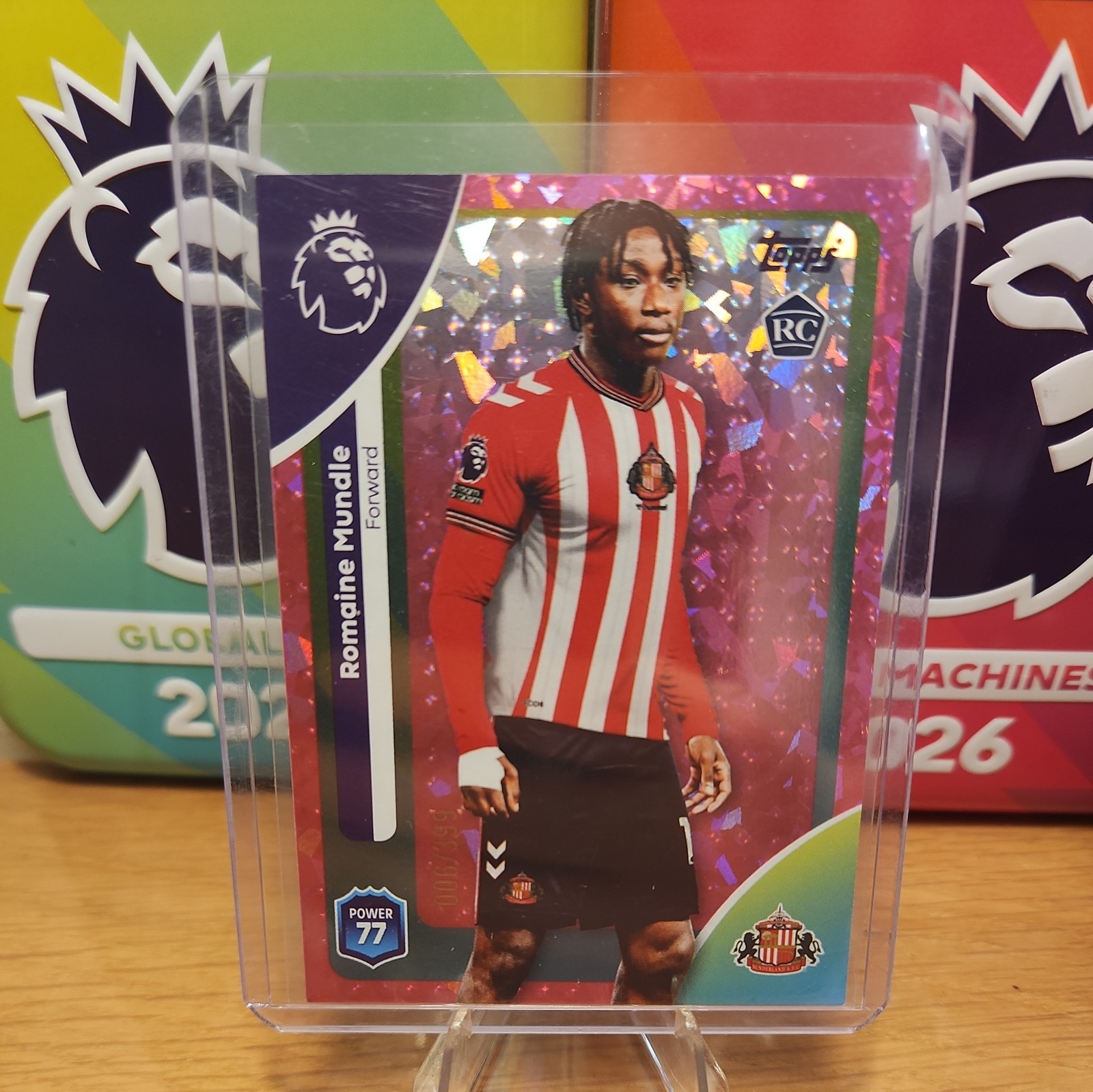 Topps Premier League 2026 Sunderland rookie duo Numbered /299 & /399 for sale on Ebay
