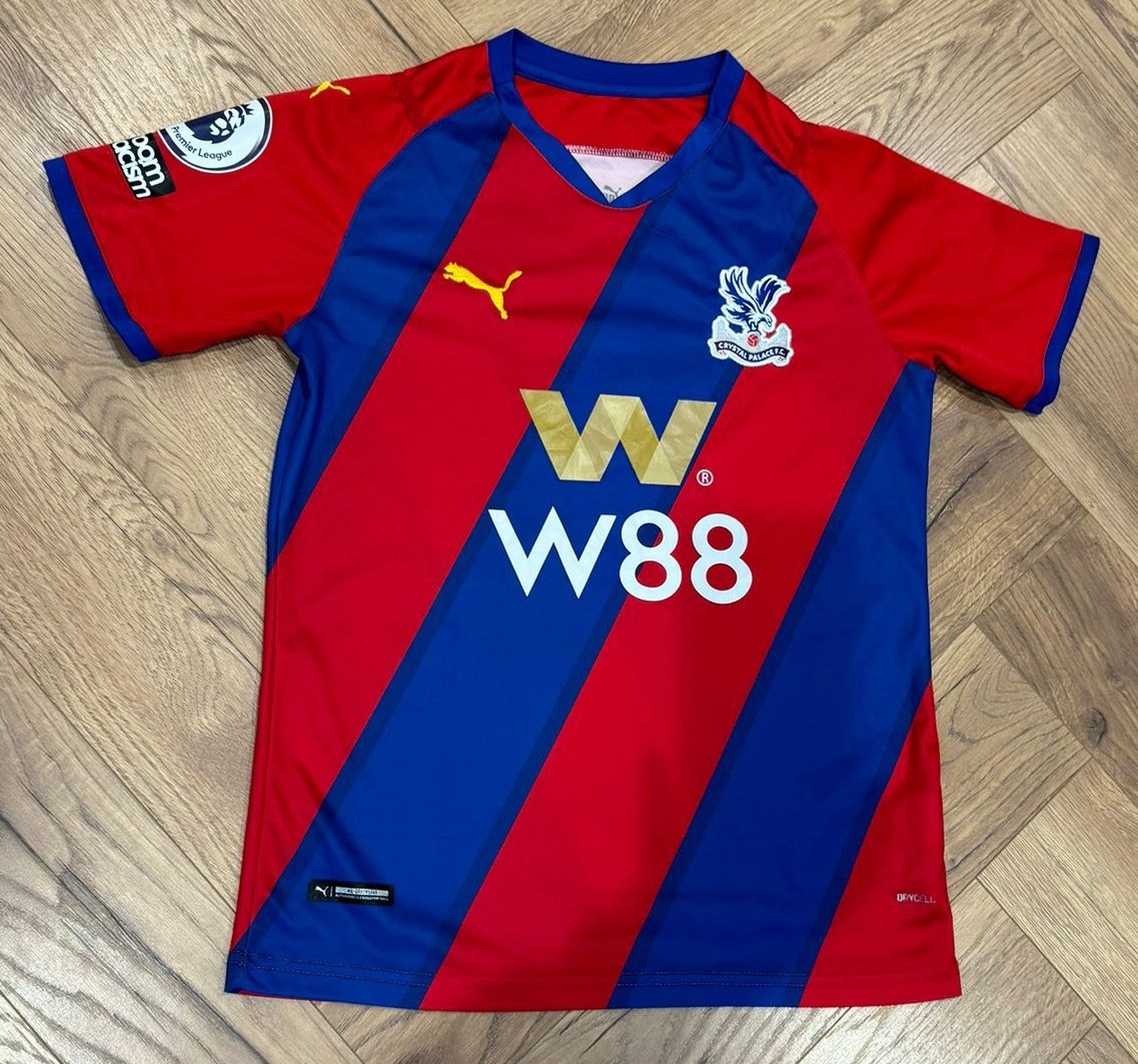 Crystal Palace Puma 2020/2021 Home Shirt - Size Adult Medium P2P 19.5 Olise #7 for sale on Ebay