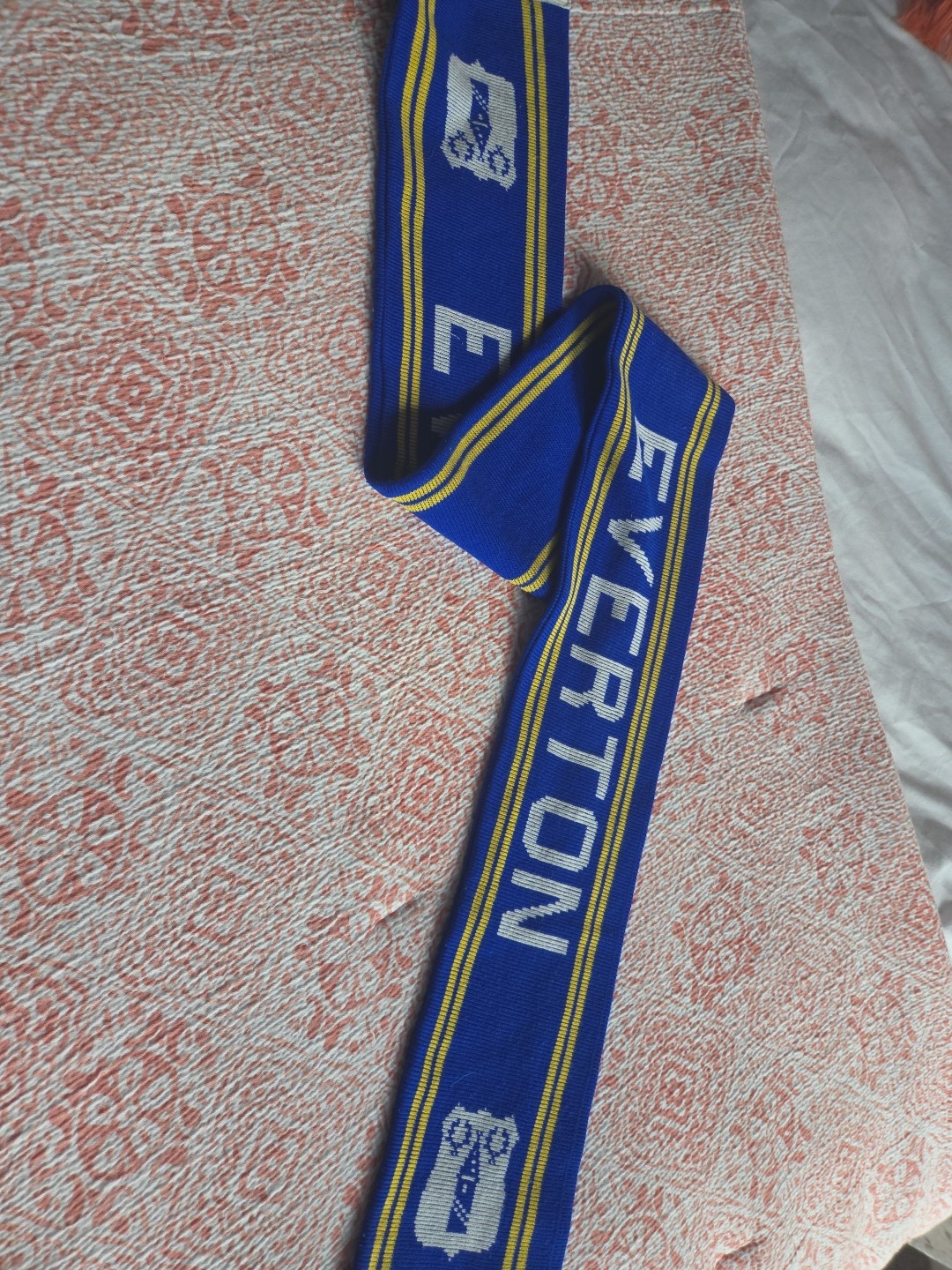 Everton FC Vintage Scarf the Peoples Club Football Memorabilia for sale on Ebay