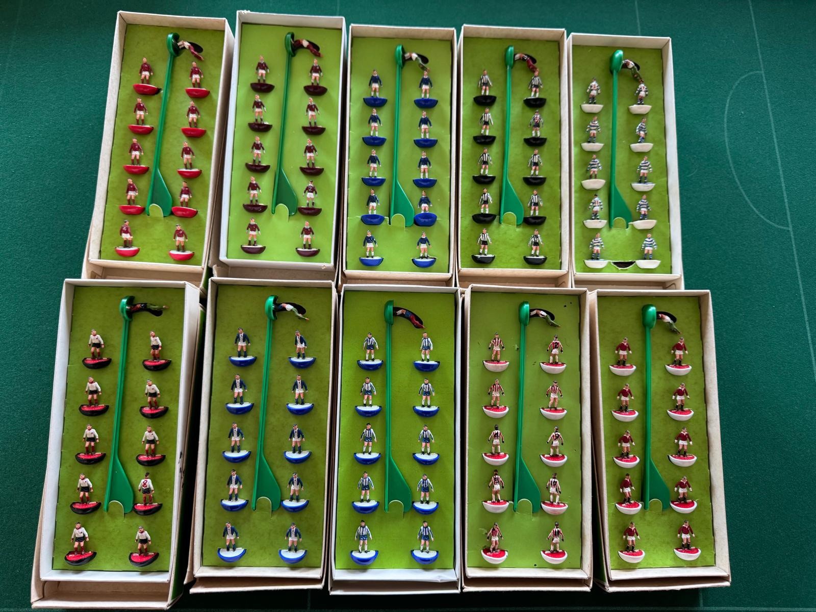 Subbuteo HW Teams X 10 for sale on Ebay