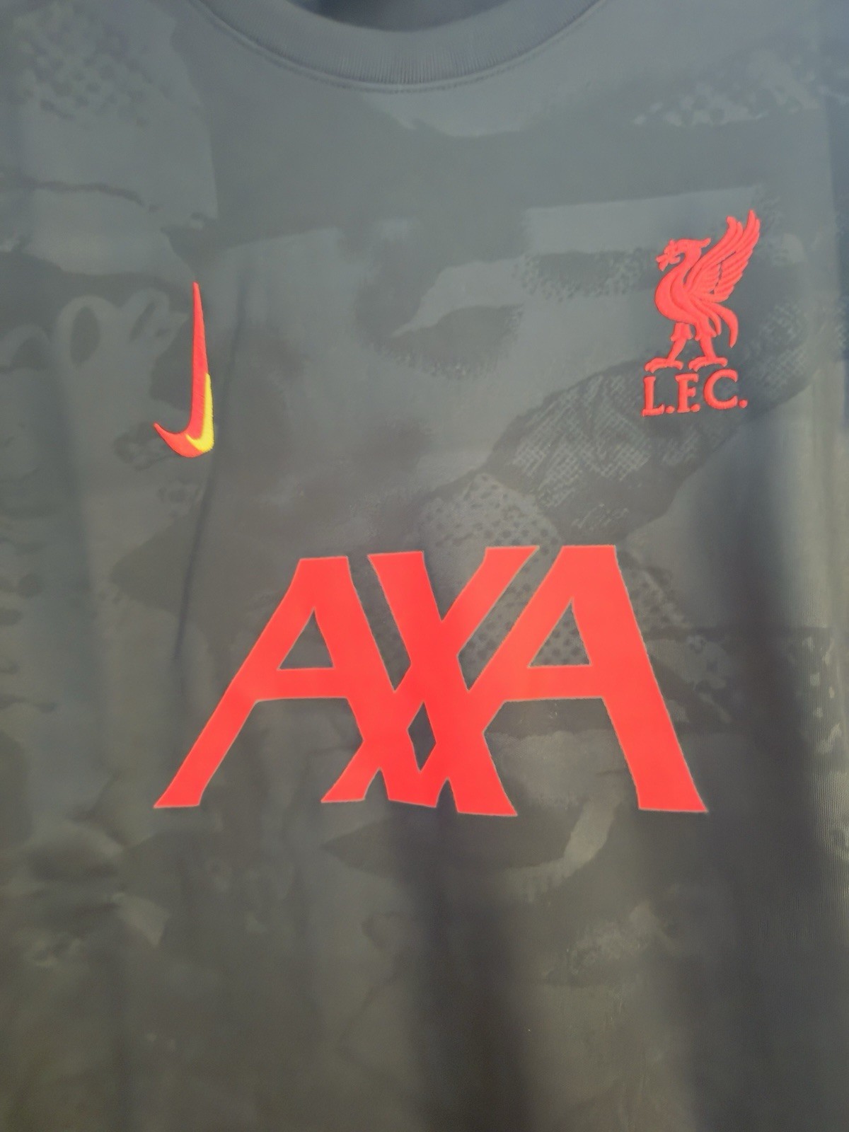 Liverpool Fc Player Worn Mohamed Salah Warm Up Jumper Size Large for sale on Ebay