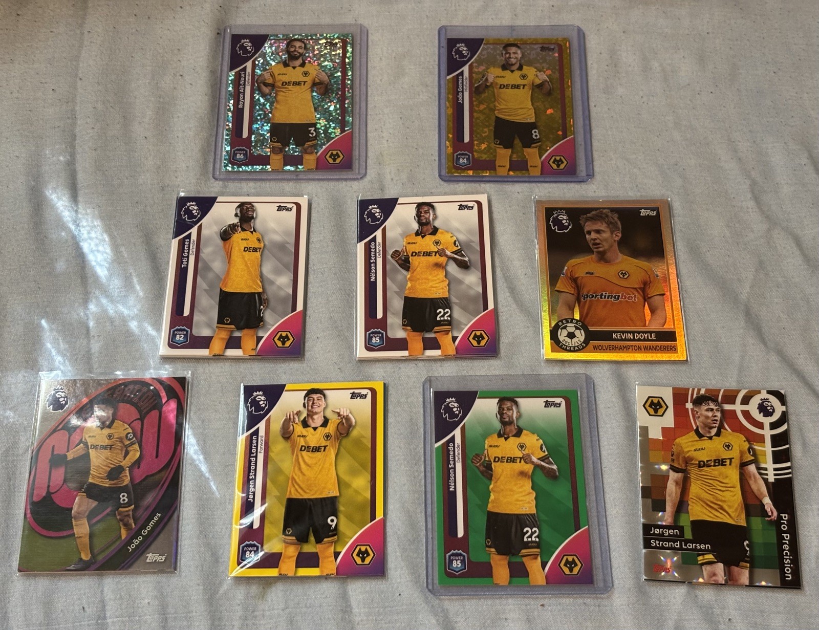 Topps Premier League 25/26 Wolves Bundle - Base, Parallel’s, Numbered x 28 Cards for sale on Ebay