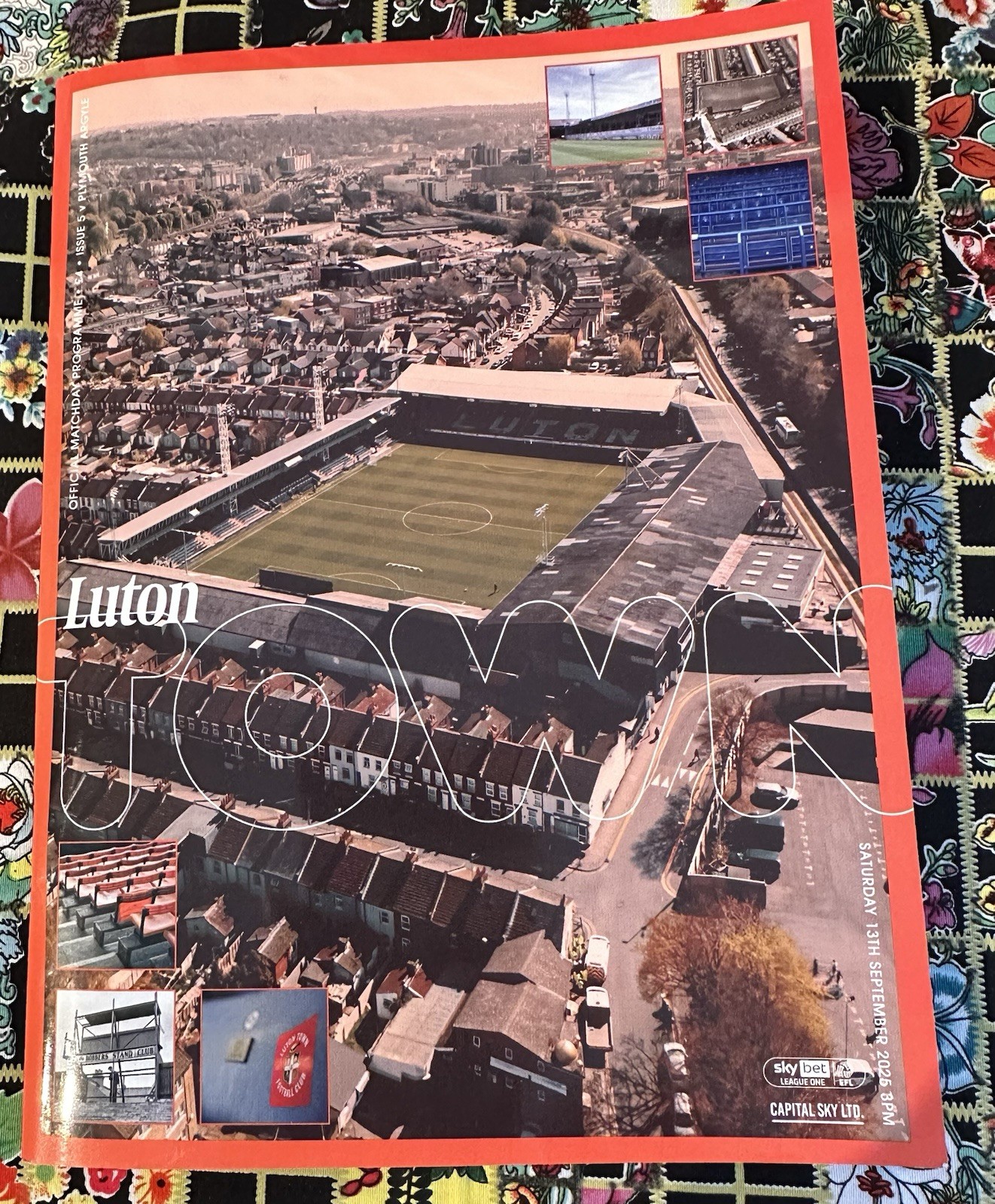 Luton V Plymouth Argyle Saturday 13th September 2025 for sale on Ebay