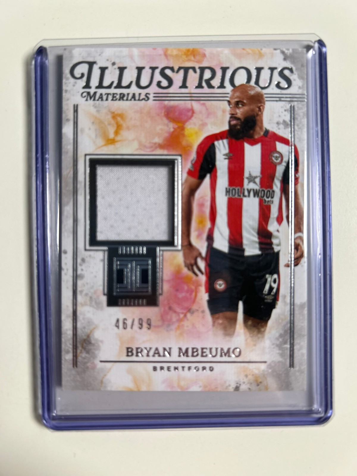 PANINI IMPECCABLE 2024 BRYAN MBEUMO BRENTFORD PATCH 046/099. for sale on Ebay