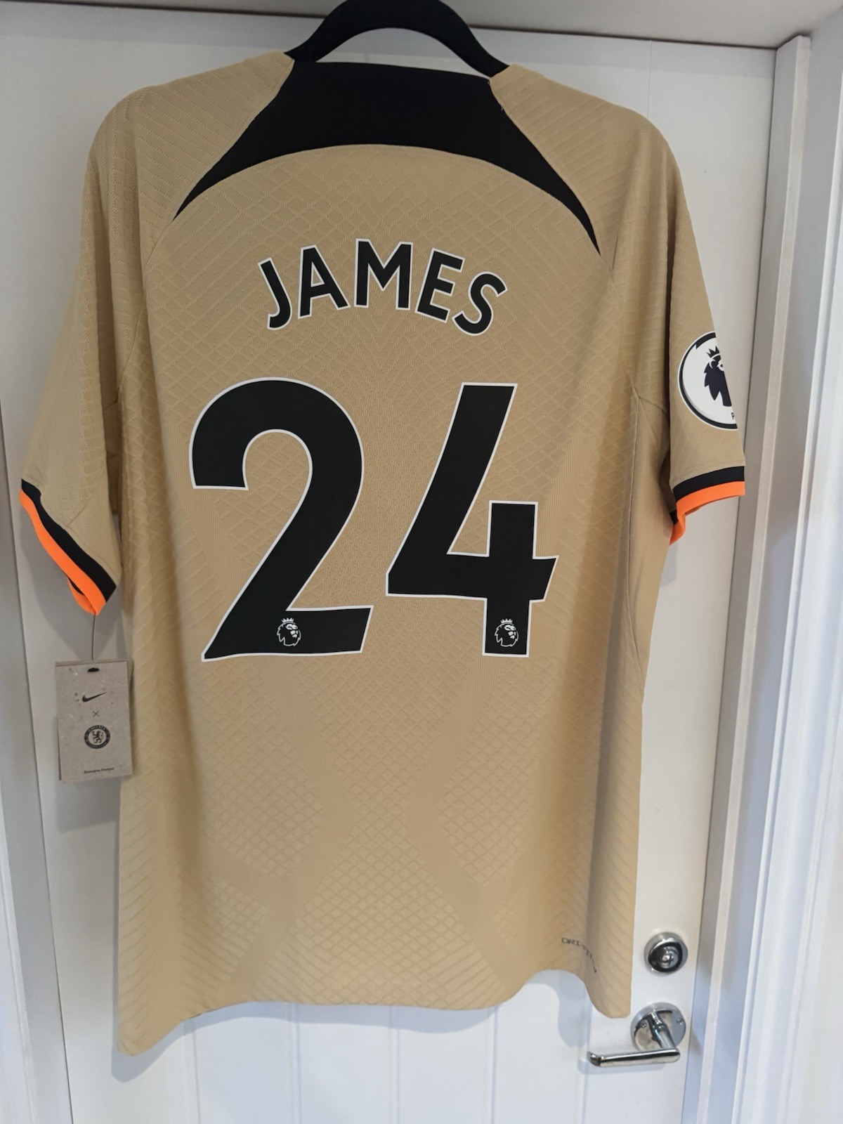 Chelsea Third Shirt 2022/23 Nike Dri-Fit ADV Reece James No.24 Size XL for sale on Ebay