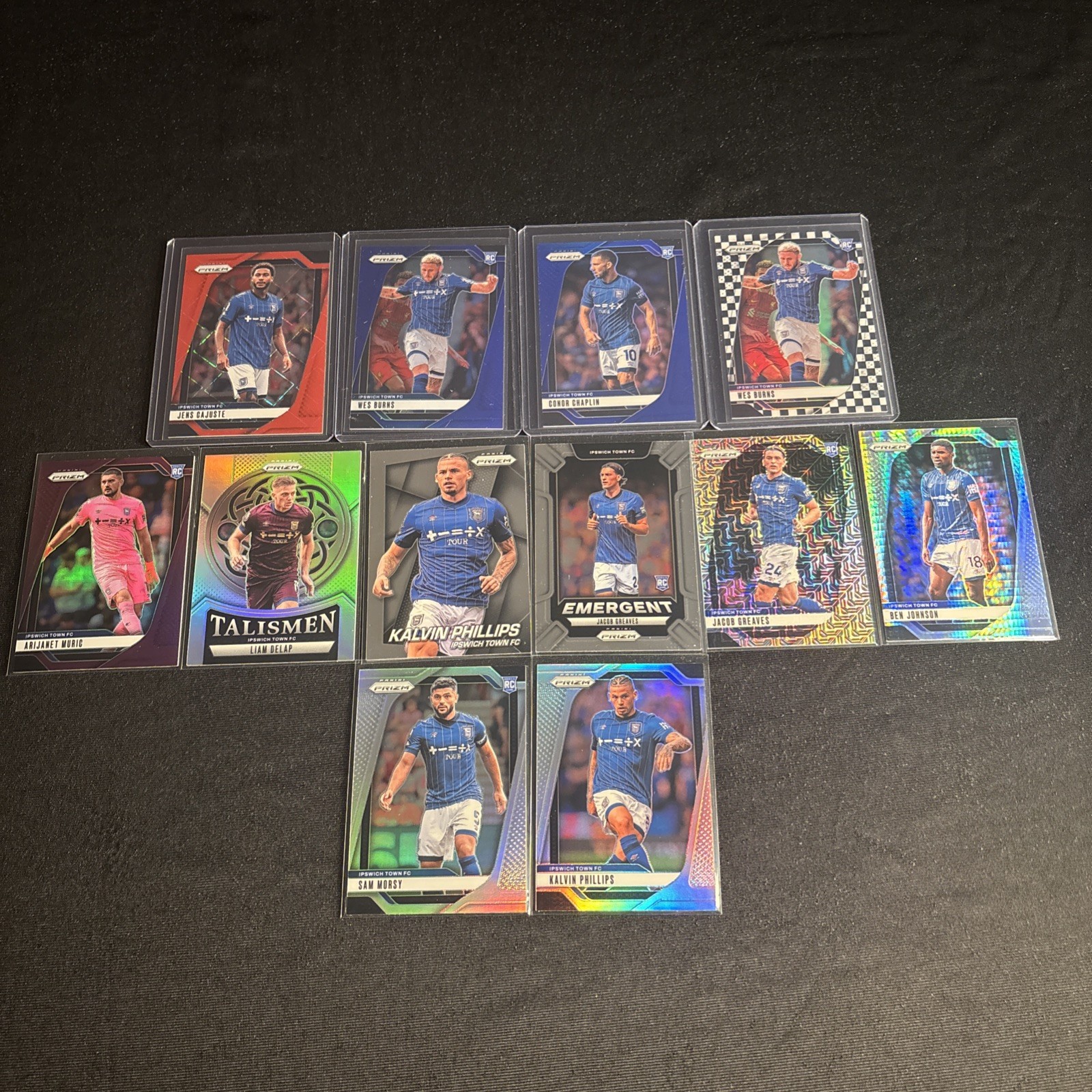 2024-25 Panini Prizm Premier League Ipswich Town Bundle  for sale on Ebay