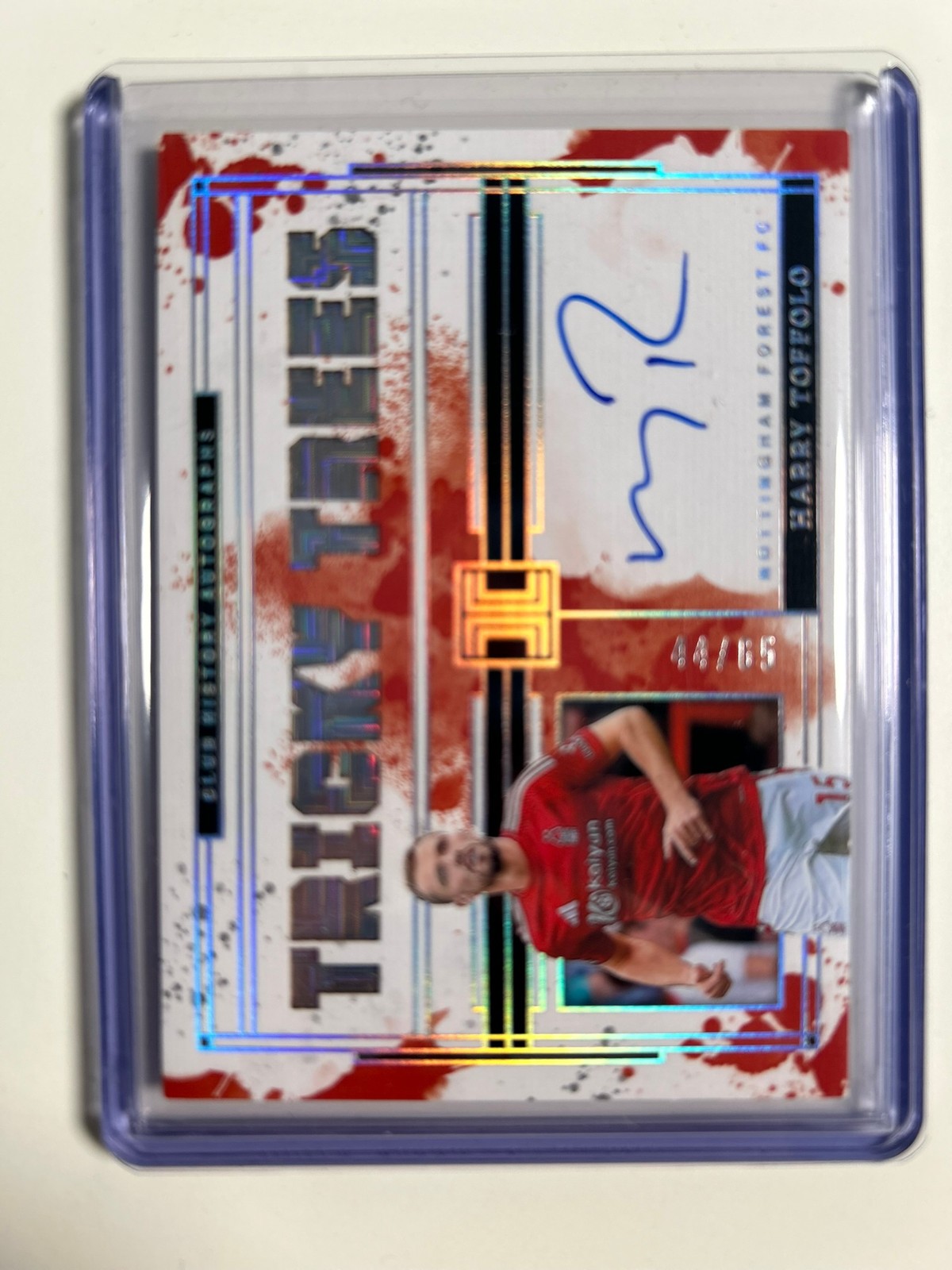 PANINI IMPECCABLE 2024 HARRY TOFFOLO NOTTINGHAM FOREST AUTOGRAPH 44/65. for sale on Ebay