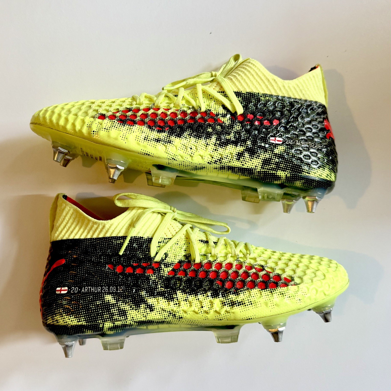 Match Worn Football Boots Adam Lallana Liverpool for sale on Ebay