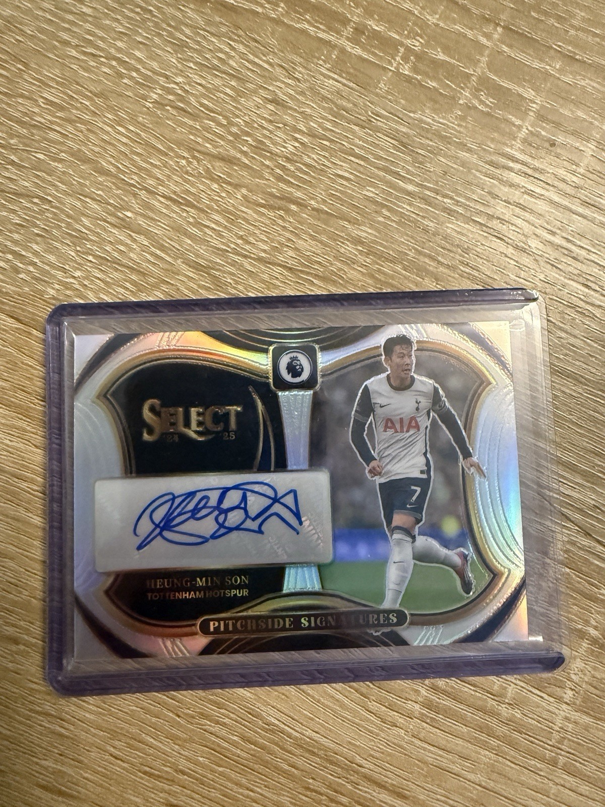 Panini Select Heung Min Son PitchSide Autograph 2024/25 Tottenham Hotspur for sale on Ebay