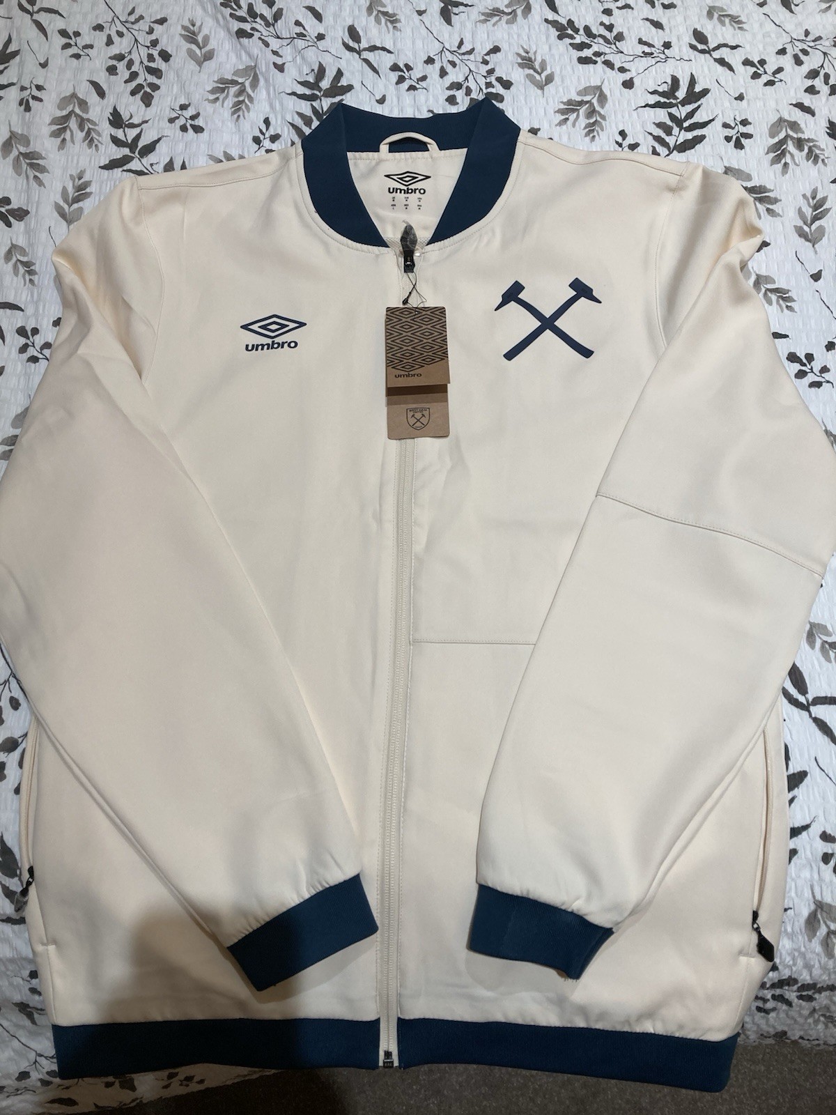 West Ham United Umbro Track Top for sale on Ebay