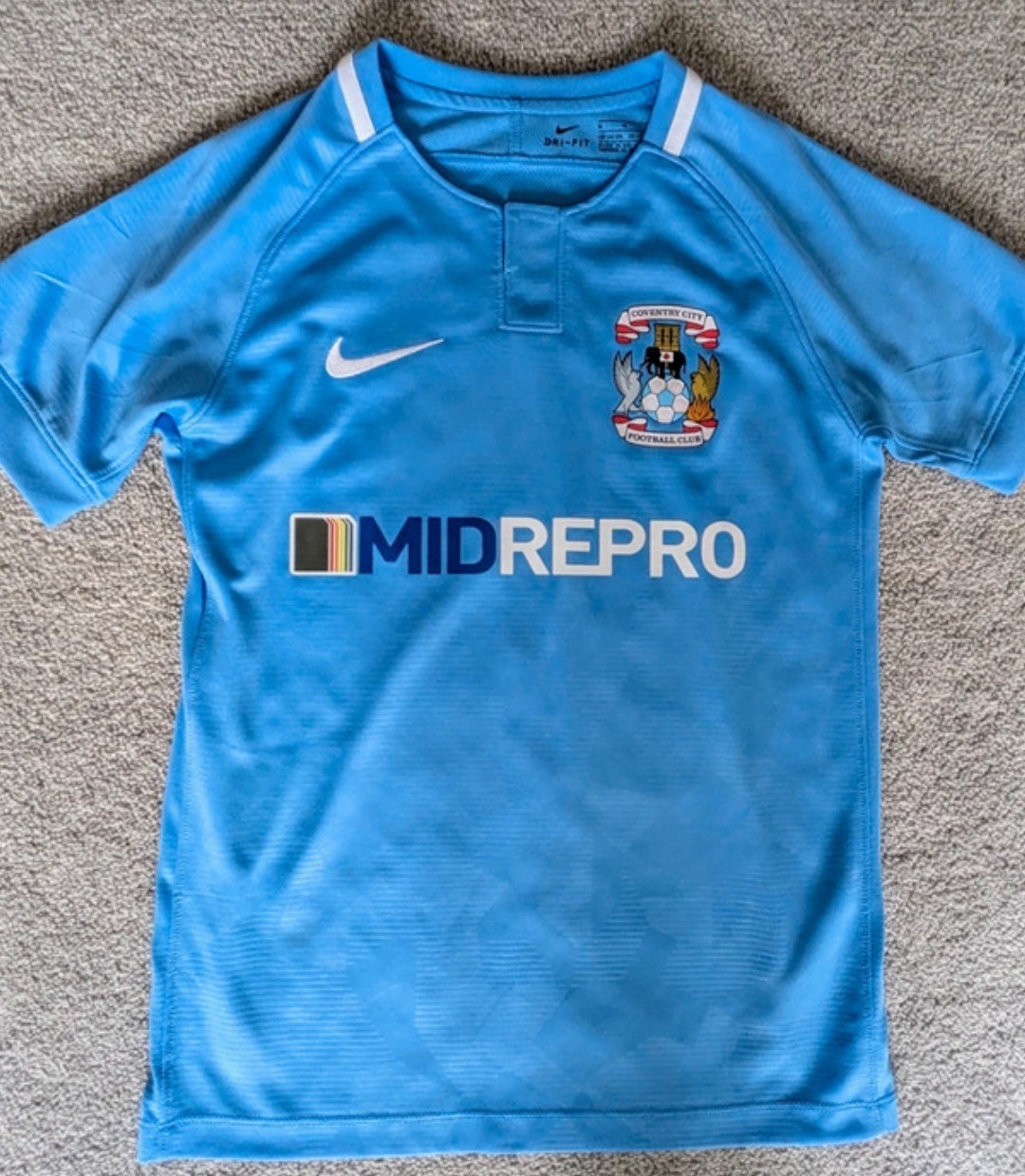 Nike Coventry City football Top, Childrens for sale on Ebay