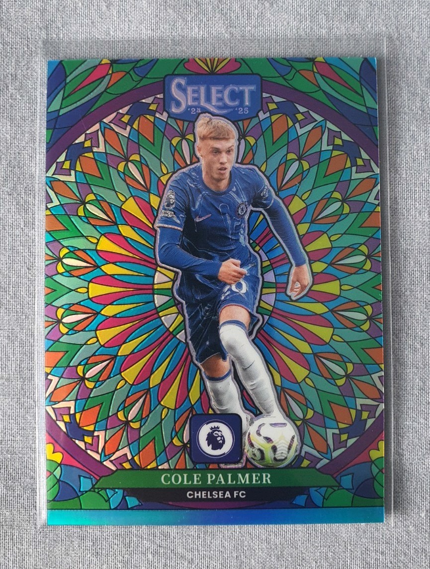 24-25 Panini Select PL – Cole Palmer (Chelsea) Stained Glass - Case Hit for sale on Ebay