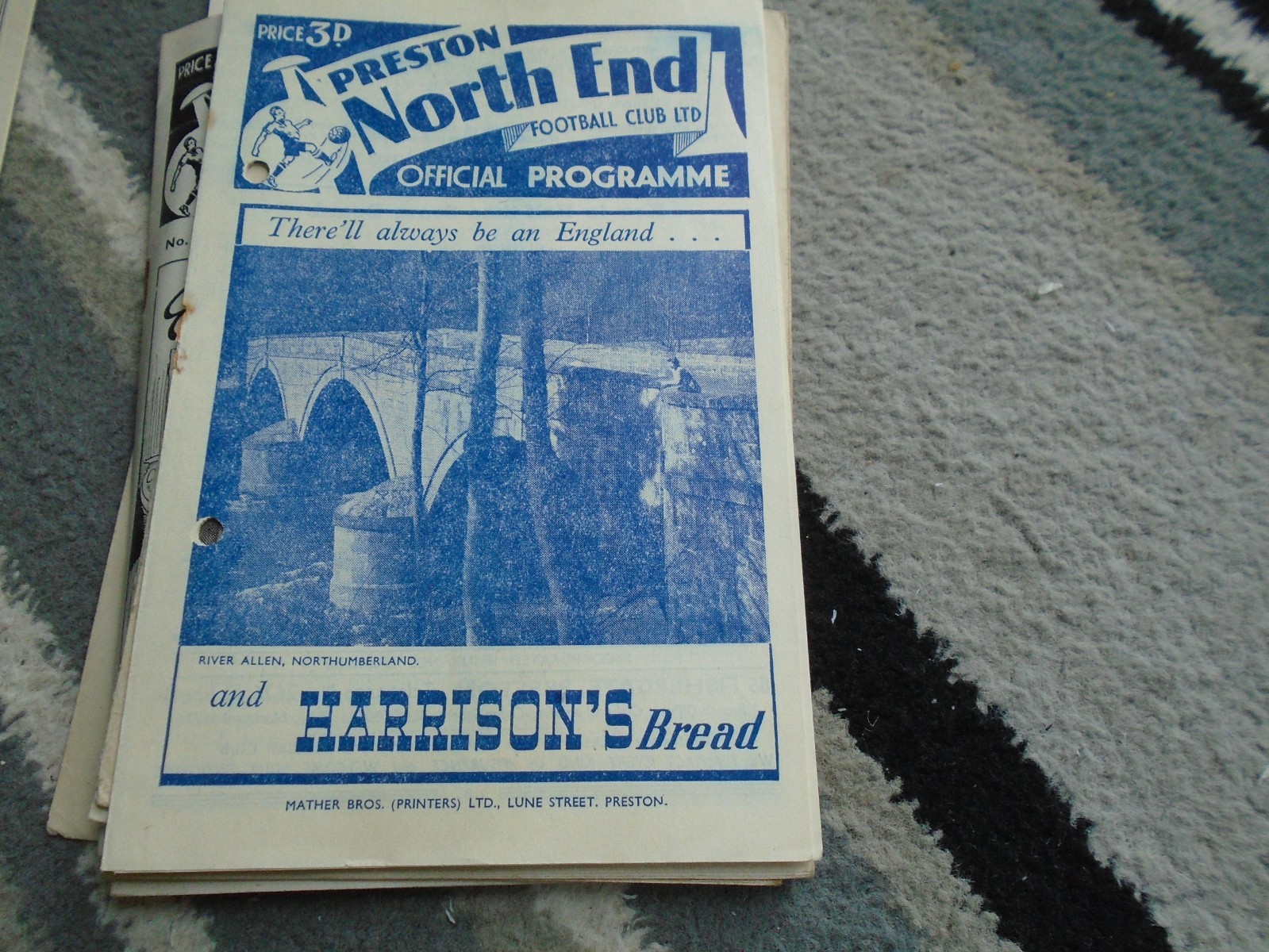PRESTON NORTH END V MIDDLESBROUGH 1948-9  (PH) for sale on Ebay