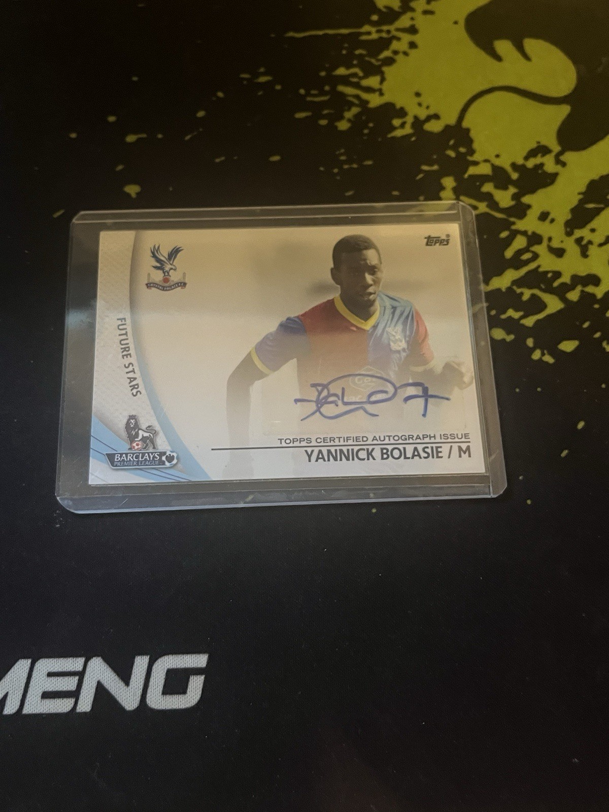 Yannick Bolasie Topps Premier League Gold 2013 Auto - Crystal Palace for sale on Ebay