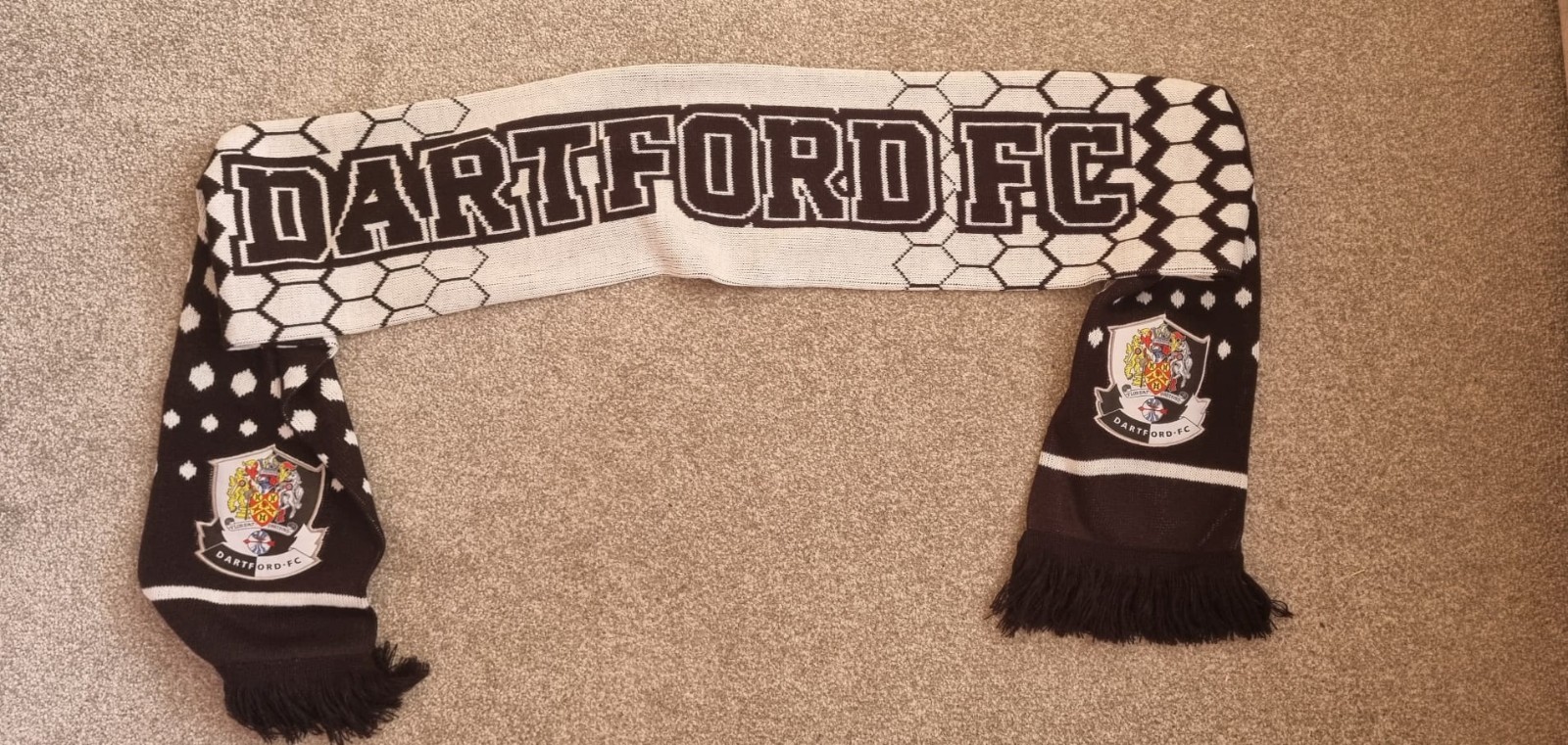 VCG Dartford FC Scarf for sale on Ebay