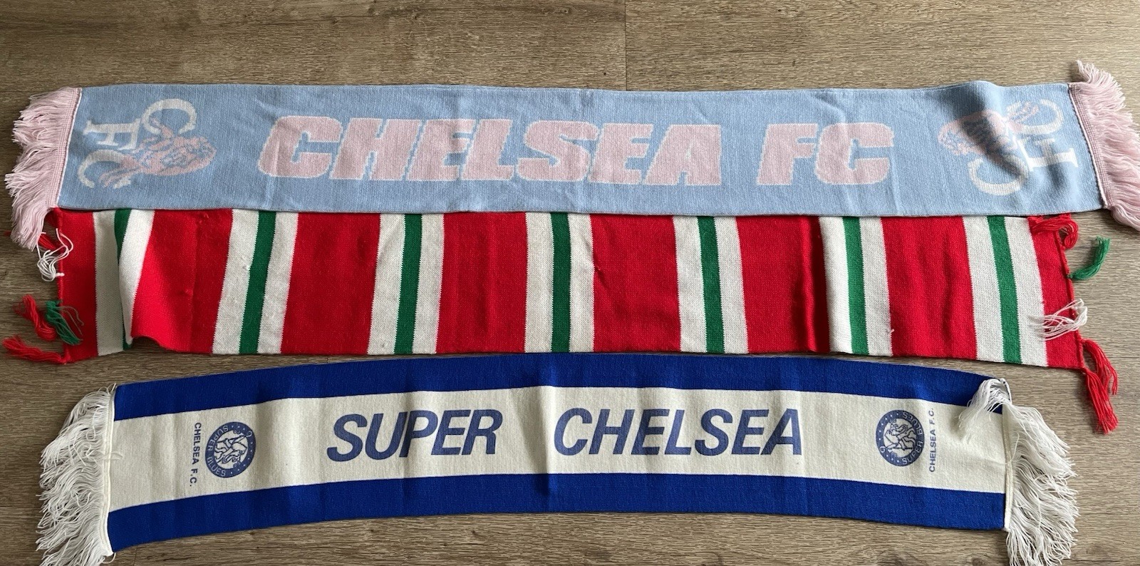 Chelsea Vintage Football Scarf for sale on Ebay
