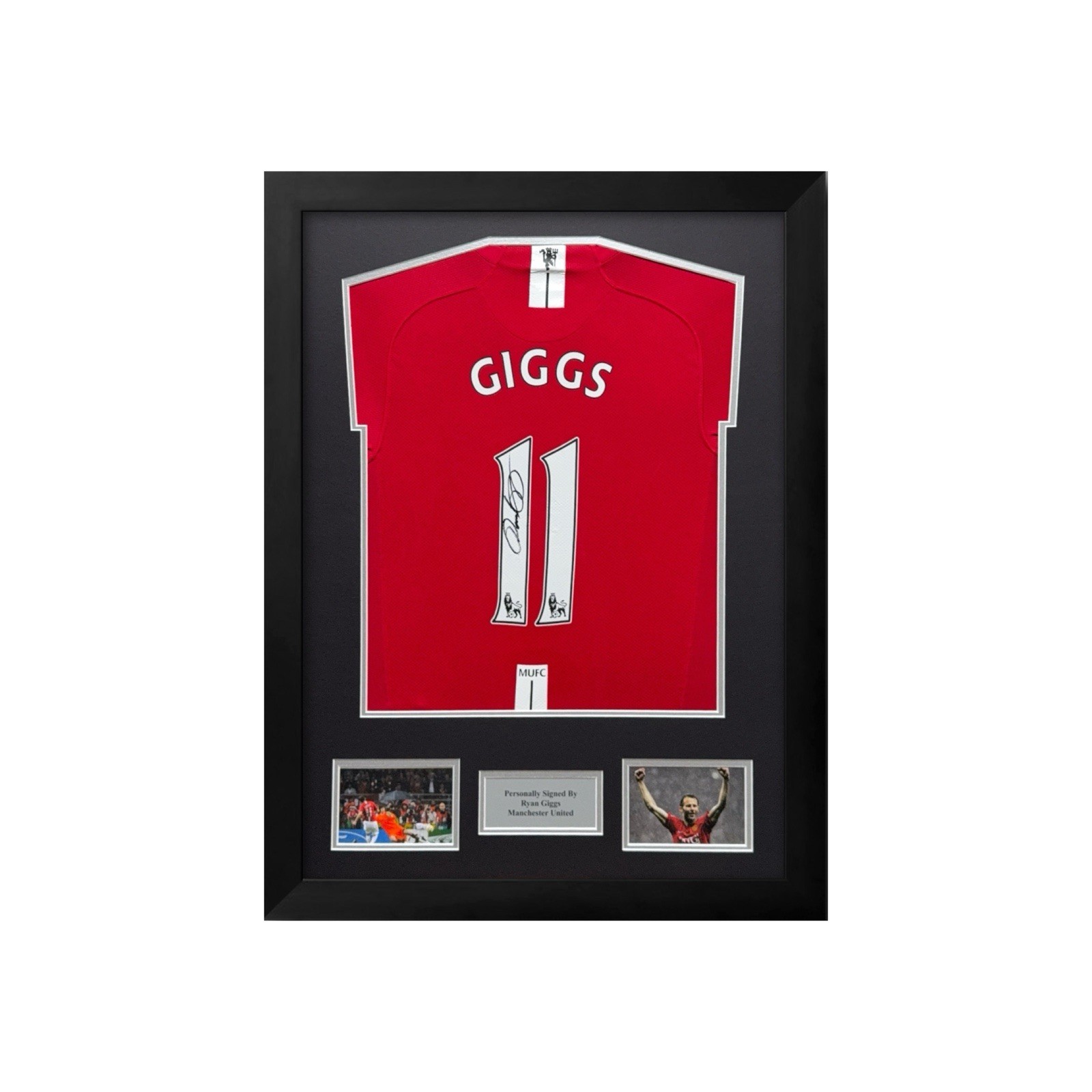 Ryan Giggs Manchester United 2008 Signed Shirt with COA for sale on Ebay