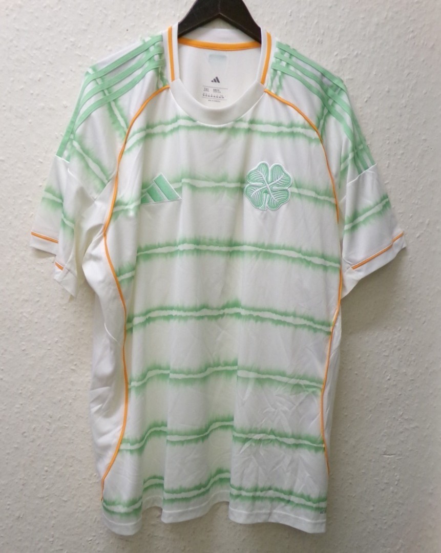 Men's ADIDAS Celtic 25/26 Football Top Size 3XL CG L32 for sale on Ebay
