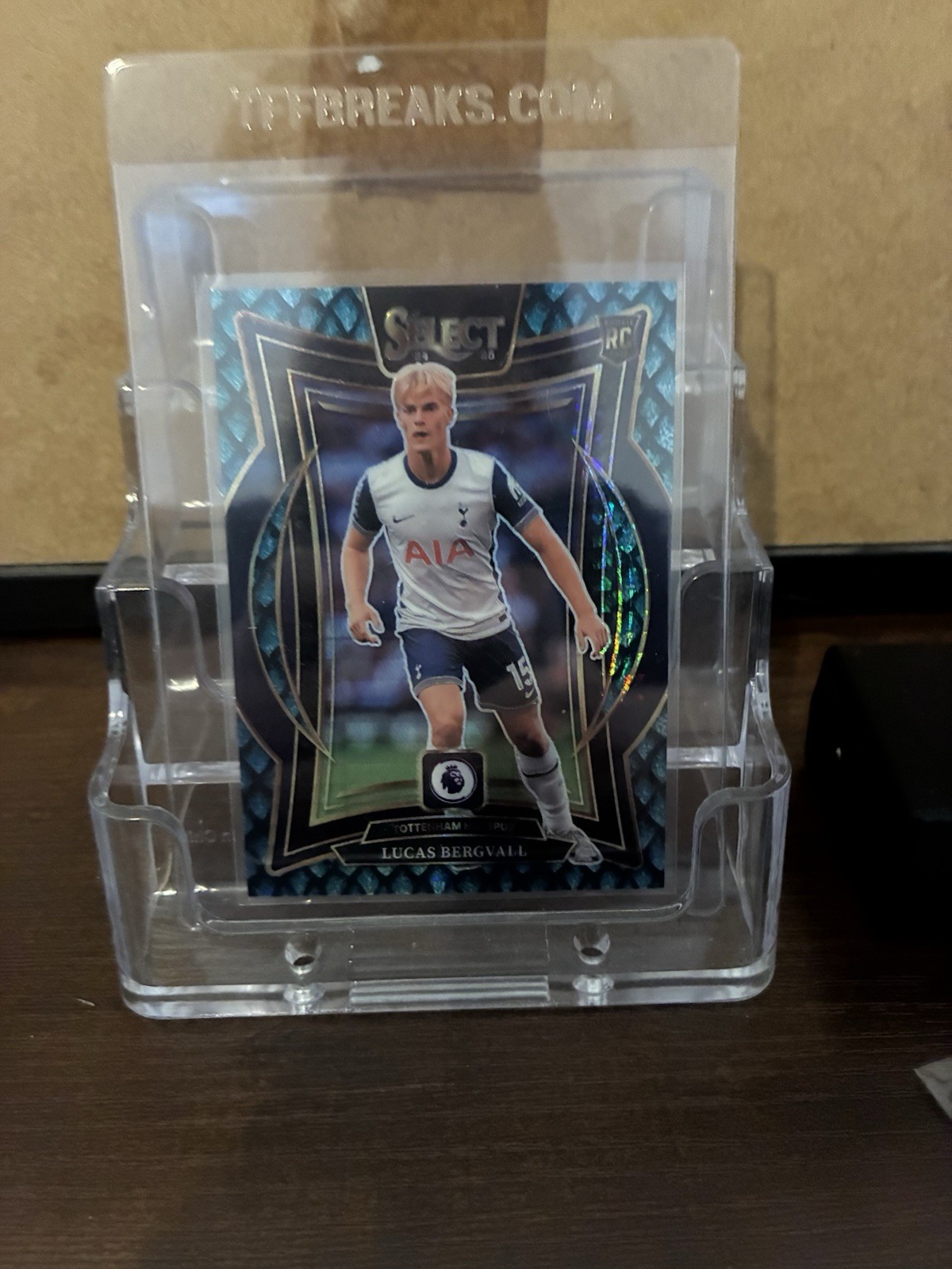 Lucas Bergvall Tottenham Hotspur Rookie Dragon Scale /48 Topps Select 2024/25 for sale on Ebay
