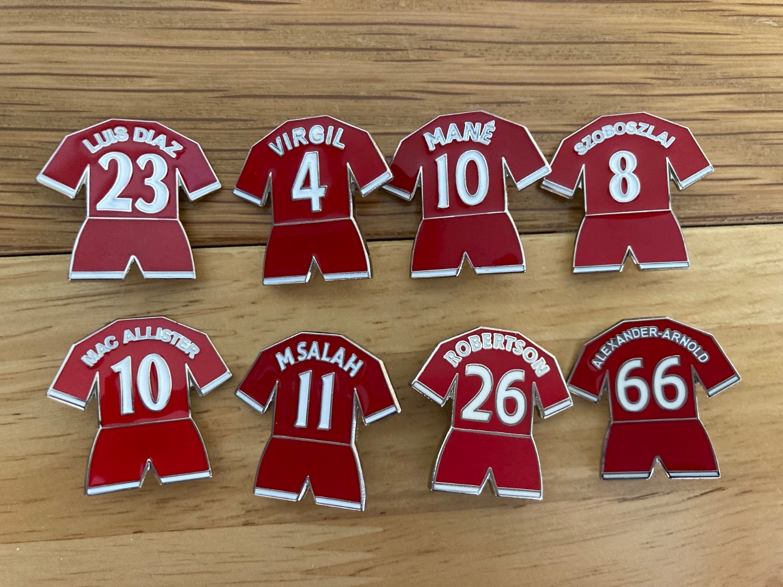 8x  Liverpool Football Club Pin Badges for sale on Ebay