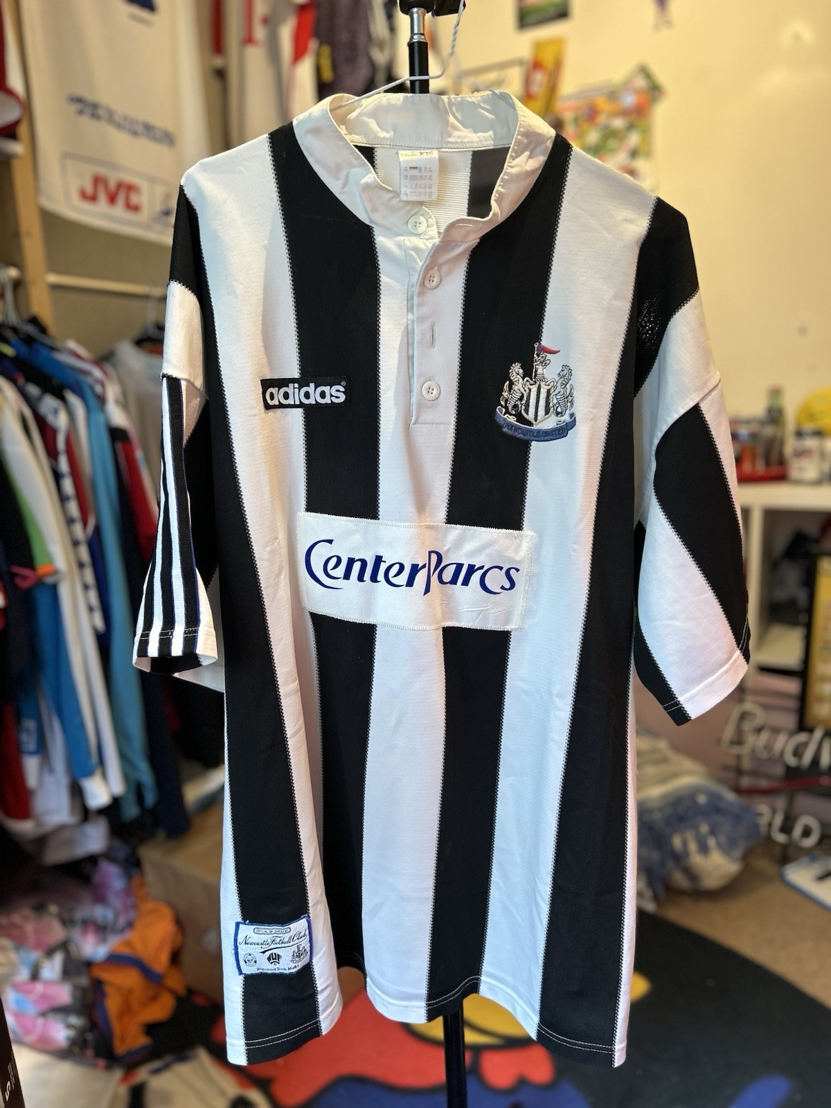 Newcastle 1997 Home, Center Parcs Alan Shearer 1997 Xxl 2xl Rare Vintage Stitch for sale on Ebay