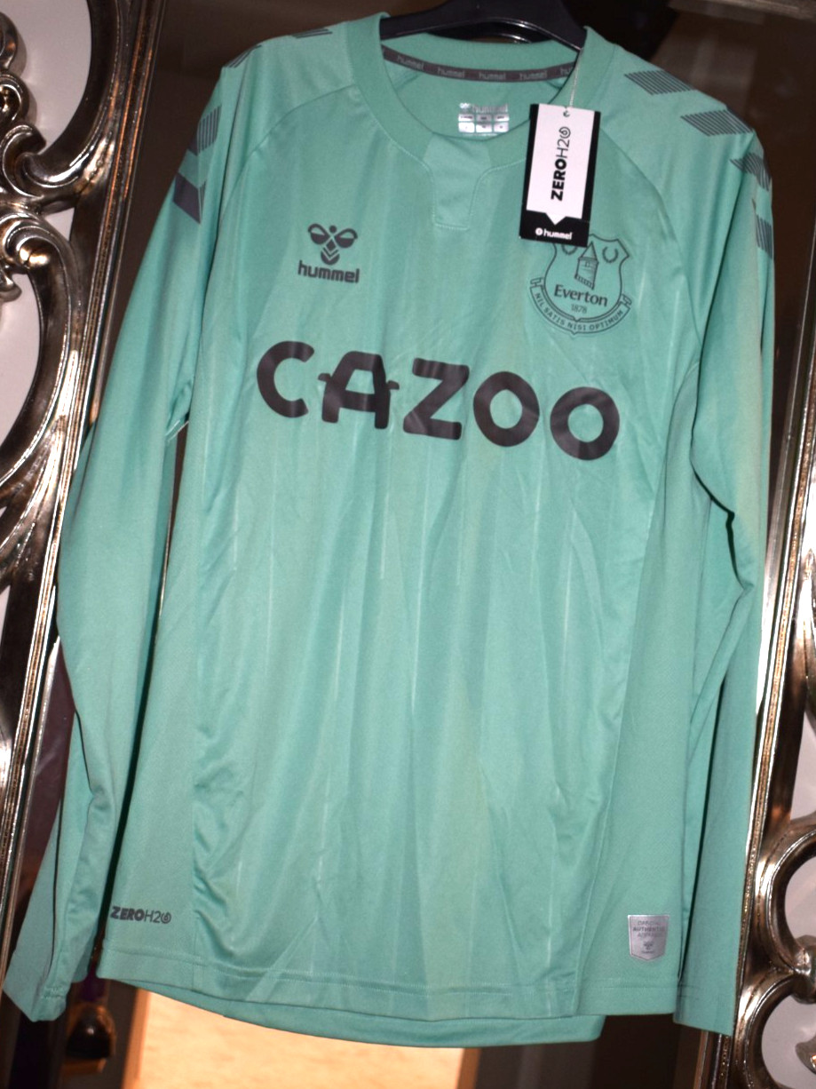 Everton FC LS Jersey Size S BNWT for sale on Ebay