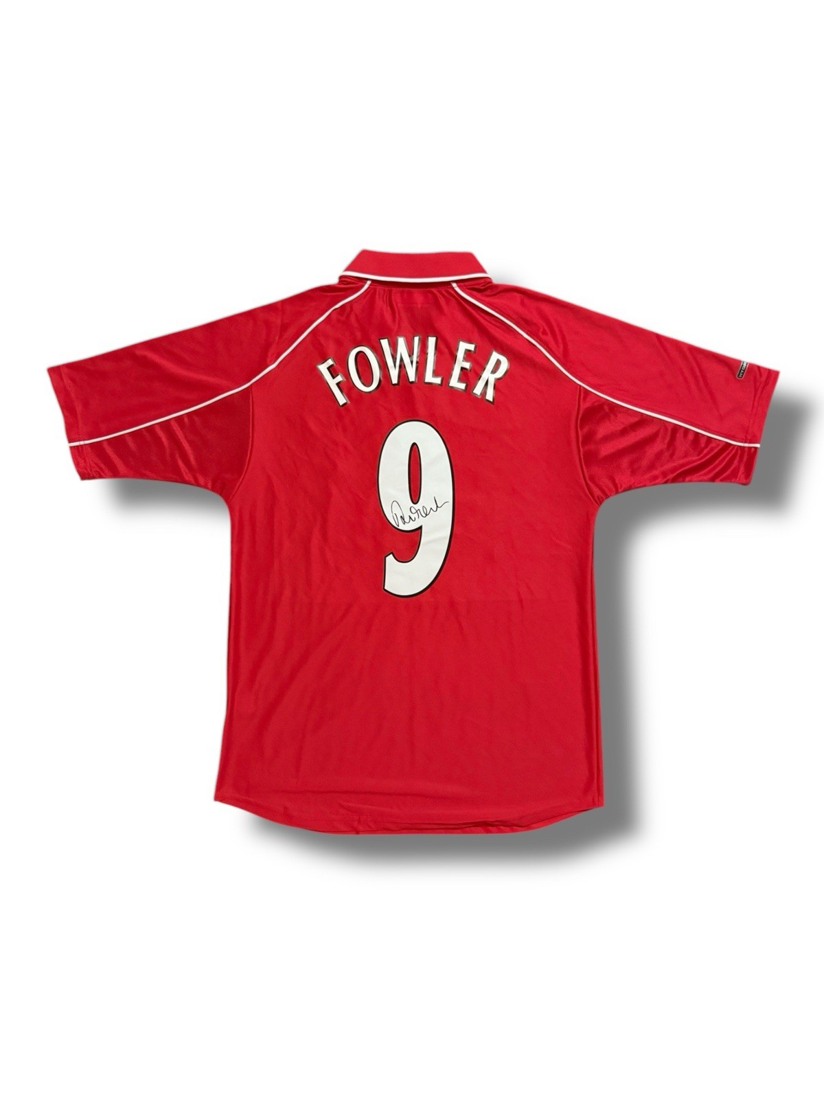 Robbie Fowler Signed Liverpool 2000/2001 Home Shirt for sale on Ebay