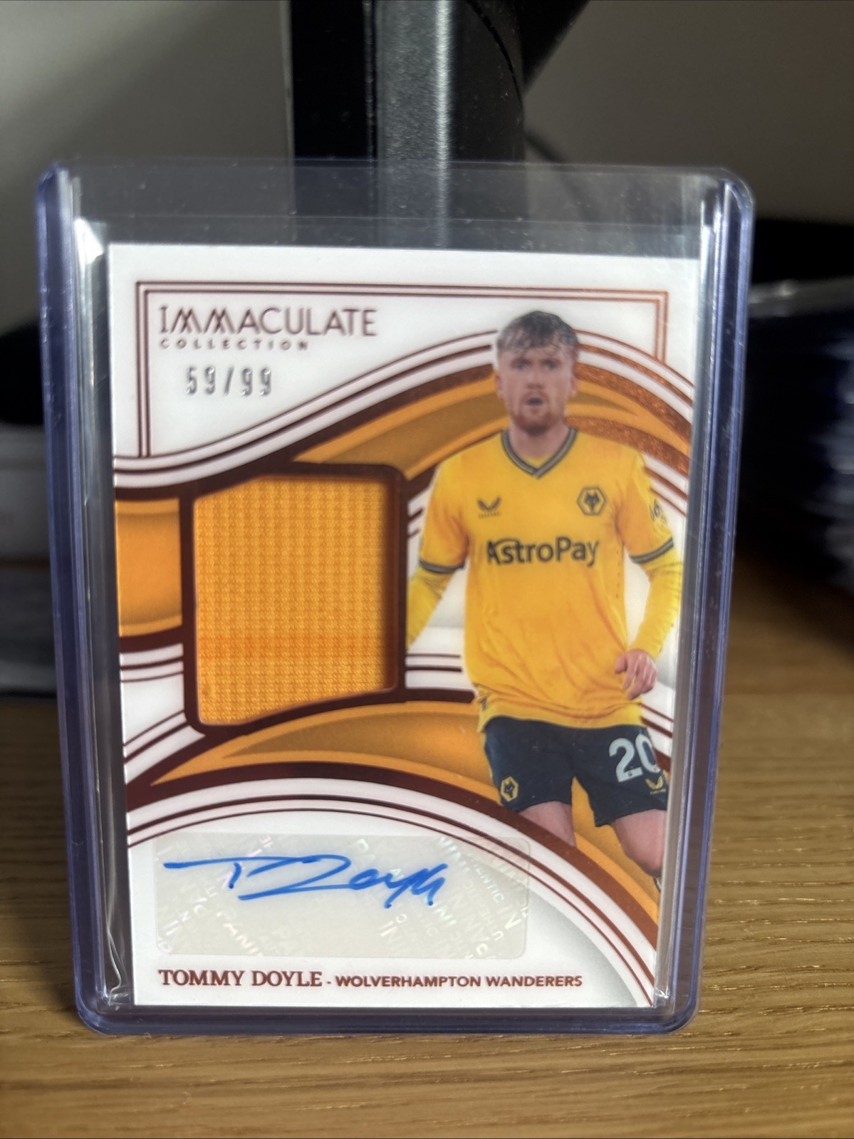 Panini Immaculate Tommy Doyle Patch Auto /99 WOLVES 2023-24 for sale on Ebay