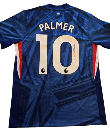 Cole Palmer Hand Signed Chelsea 2025/26 Home Shirt with COA for sale on Ebay