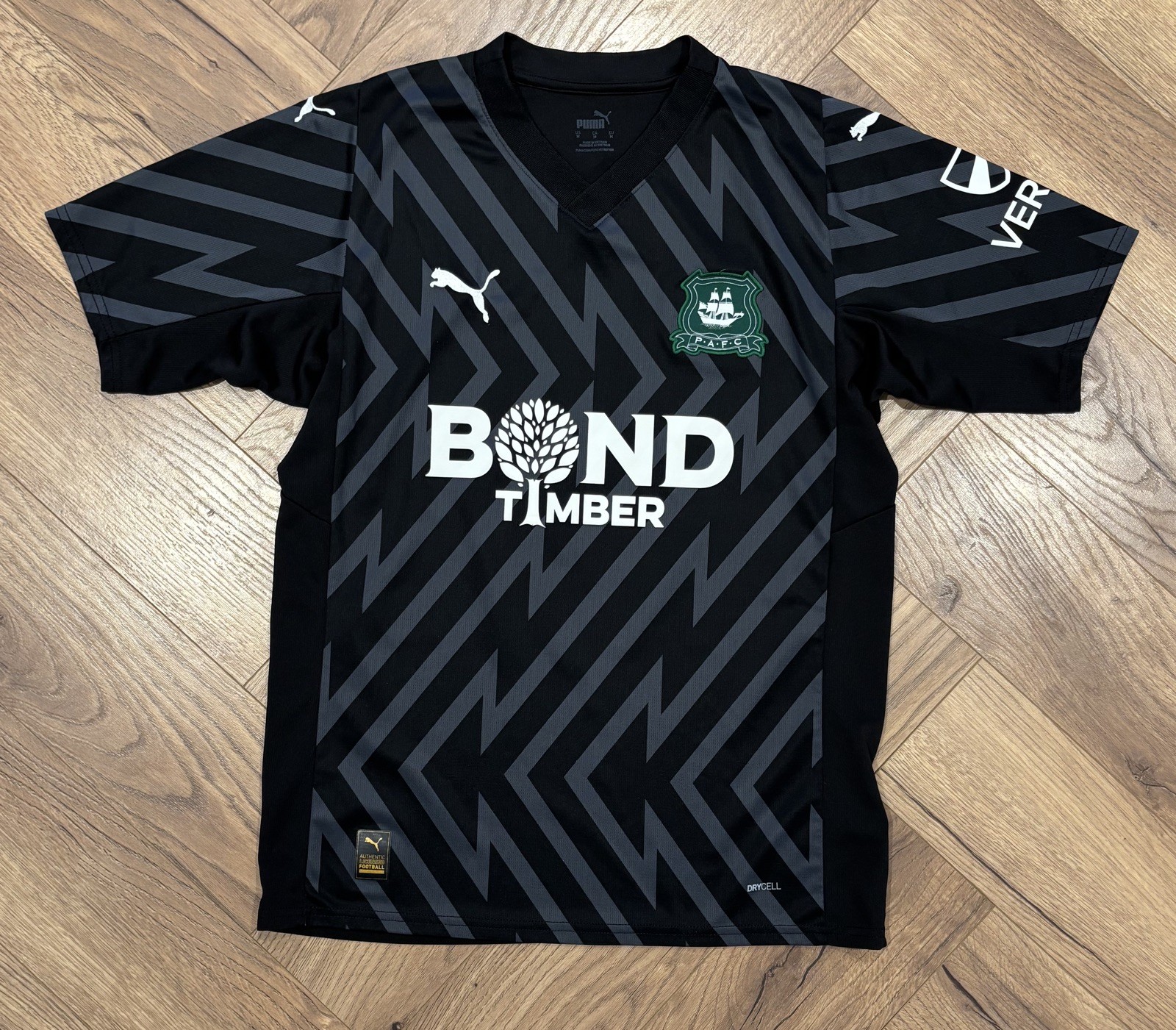 Plymouth Argyle Puma 2023/2024 Home Shirt - Size Adult Medium P2P 20.5 inches  for sale on Ebay