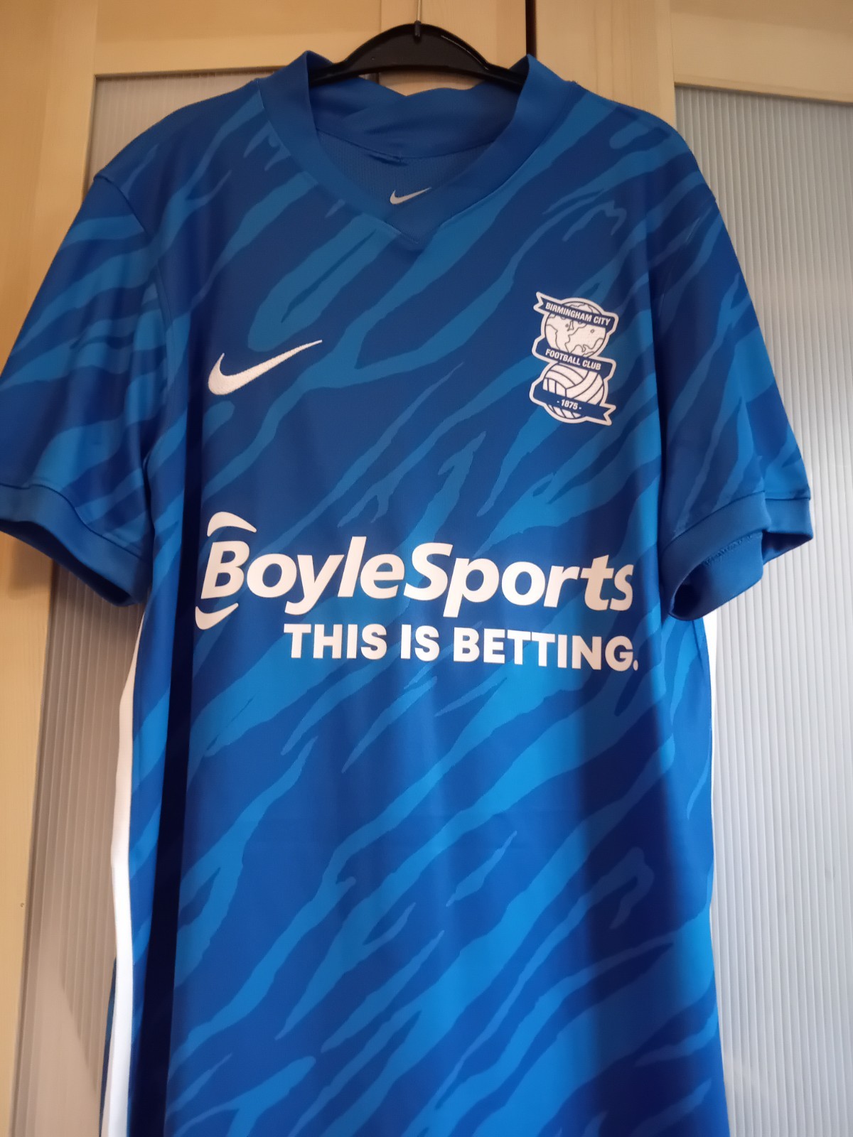 Birmingham City F.C -  2021- 2022 , Replica Home Shirt,  DEENEY 36, size M, New. for sale on Ebay