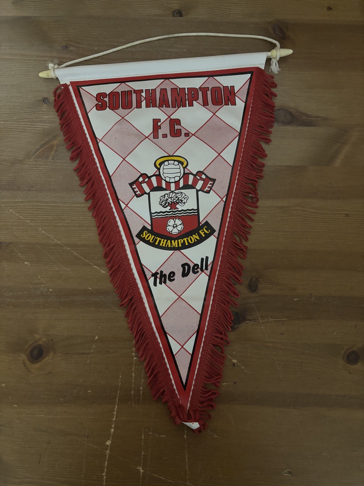 VINTAGE 1970s SOUTHAMPTON FOOTBALL PENNANT THE SAINTS THE DELL for sale on Ebay