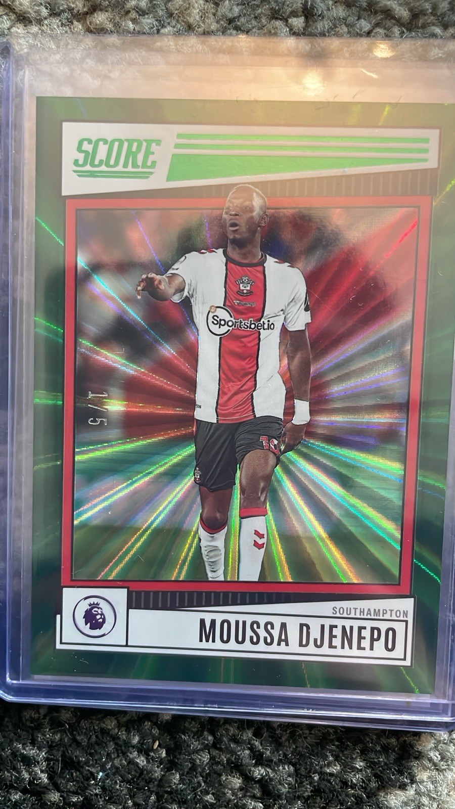Panini Score Premier League 22/23 Moussa Djenepo 1/5 Southampton for sale on Ebay