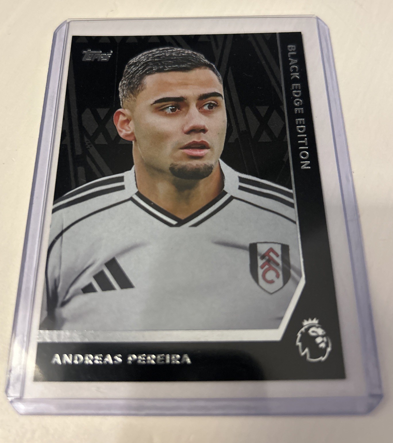 Topps 26 Premier League - Andreas Pereira - Fulham - Black Edge Edition for sale on Ebay