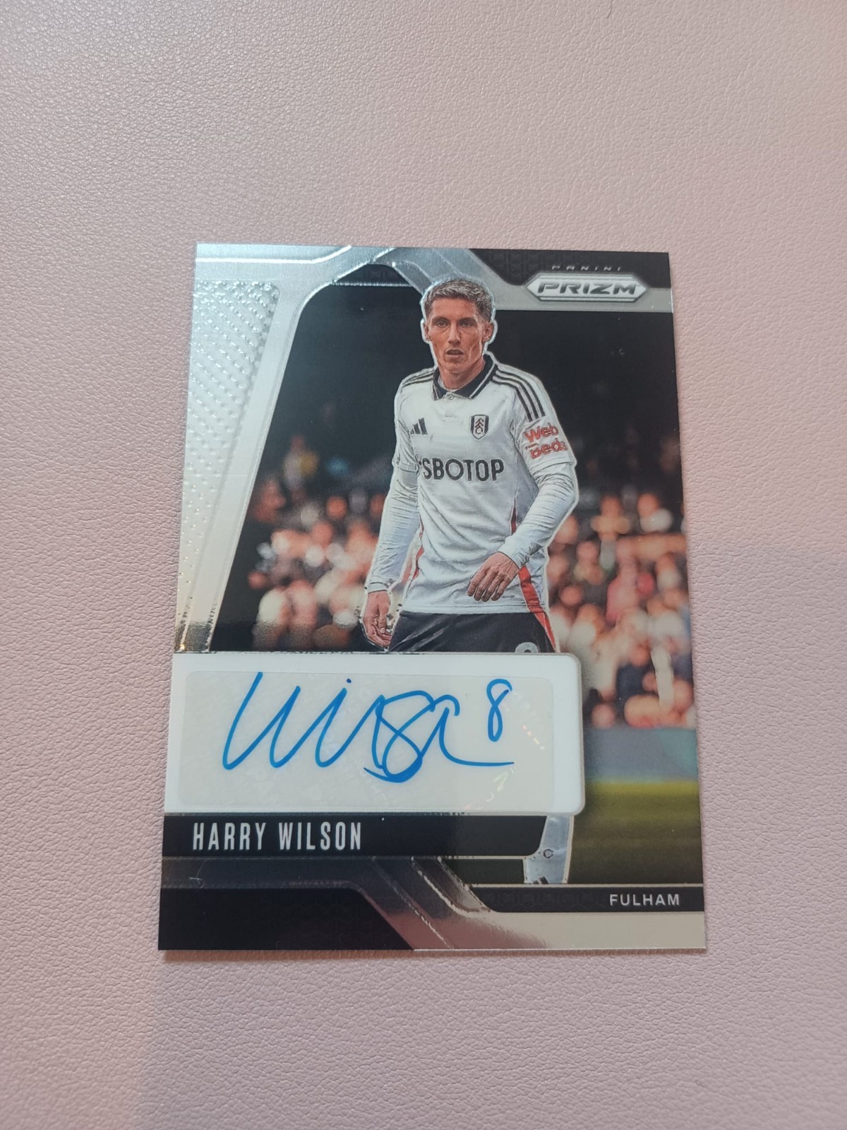 Panini Prizm Harry Wilson Fulham. Lovely Auto With Shirt Number In Auto for sale on Ebay