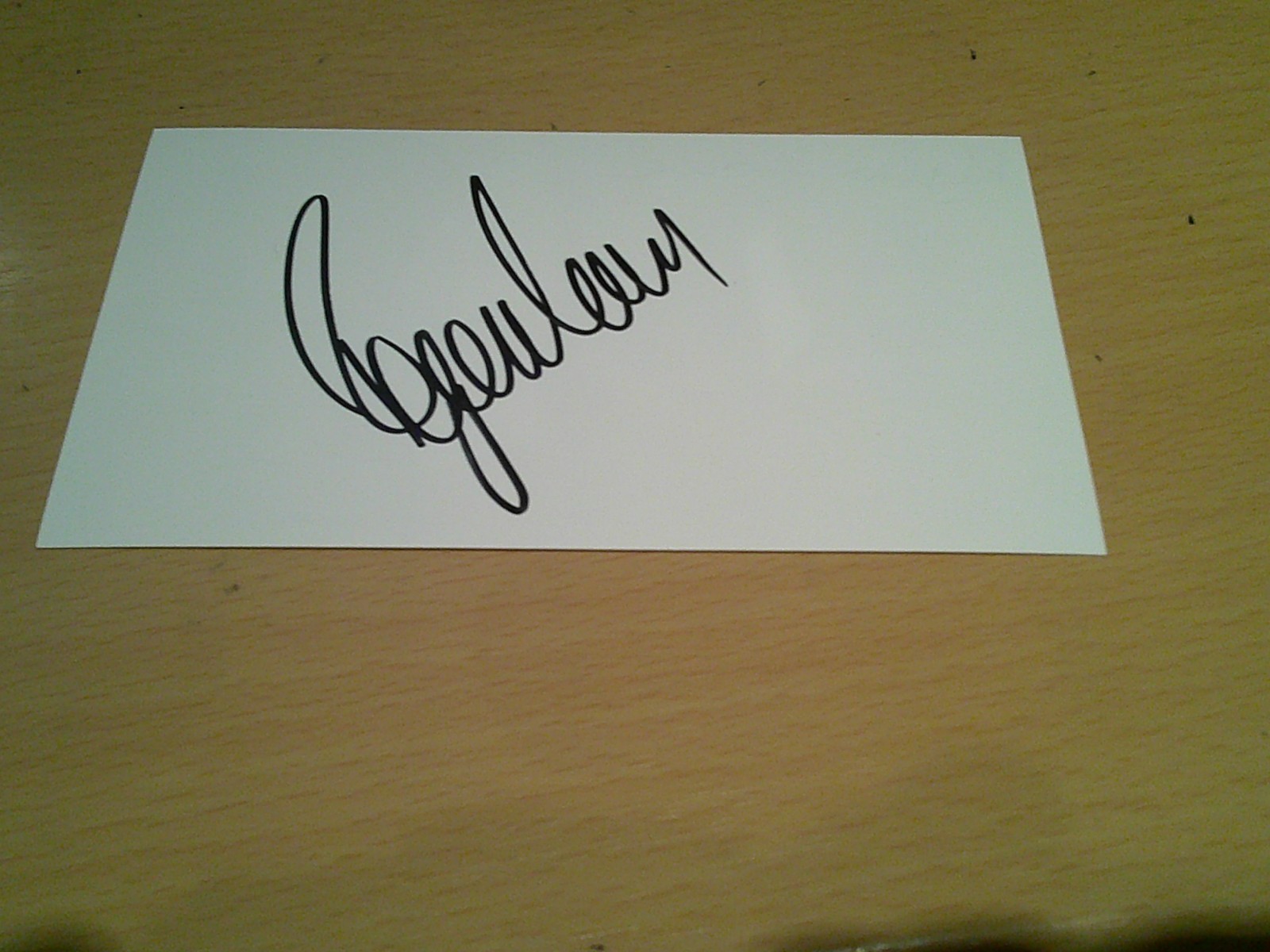 signed card of ex bury plymouth argyle preston manager ryan lowe for sale on Ebay