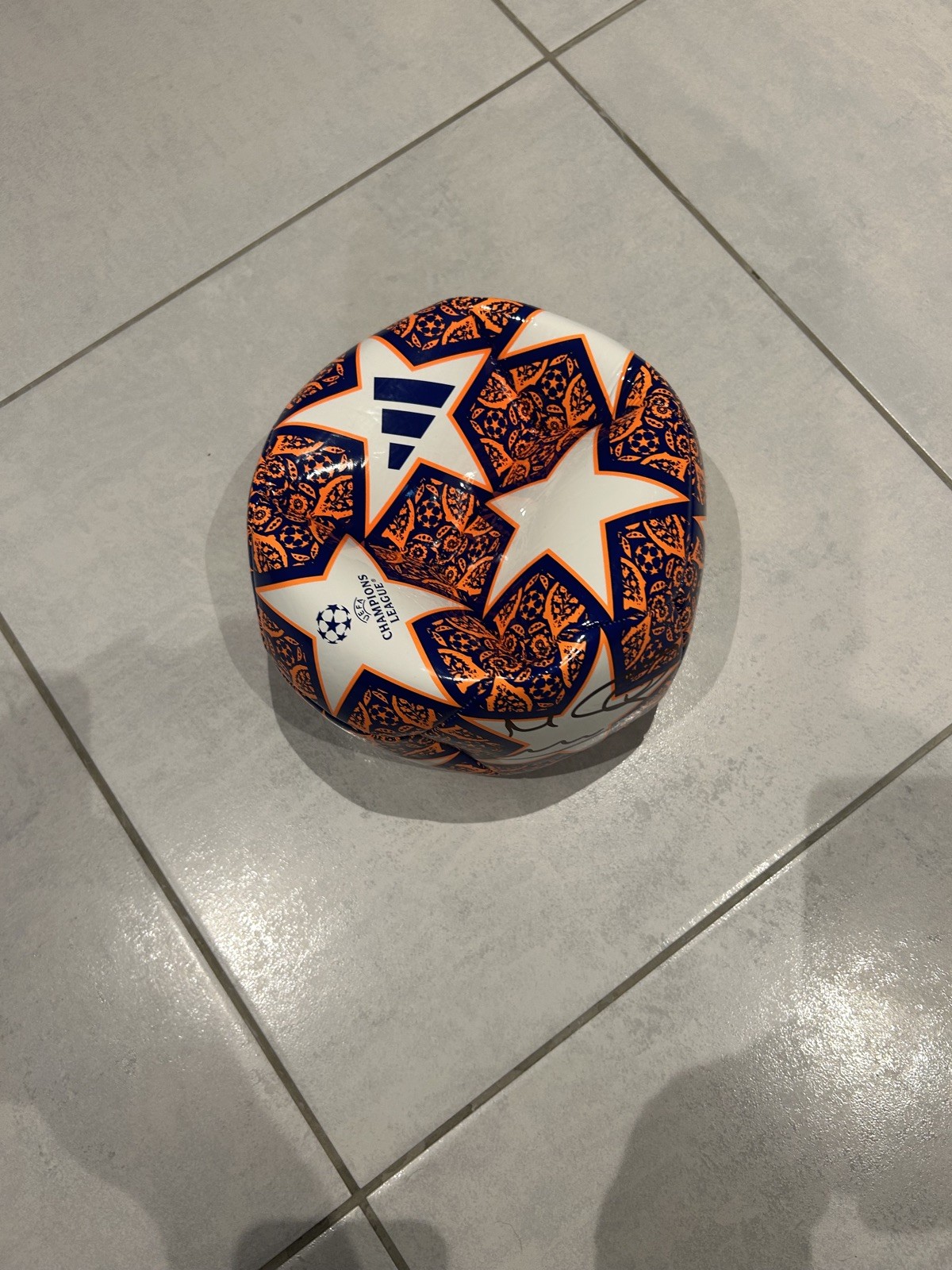 Signed Mo Salah Liverpool football  for sale on Ebay