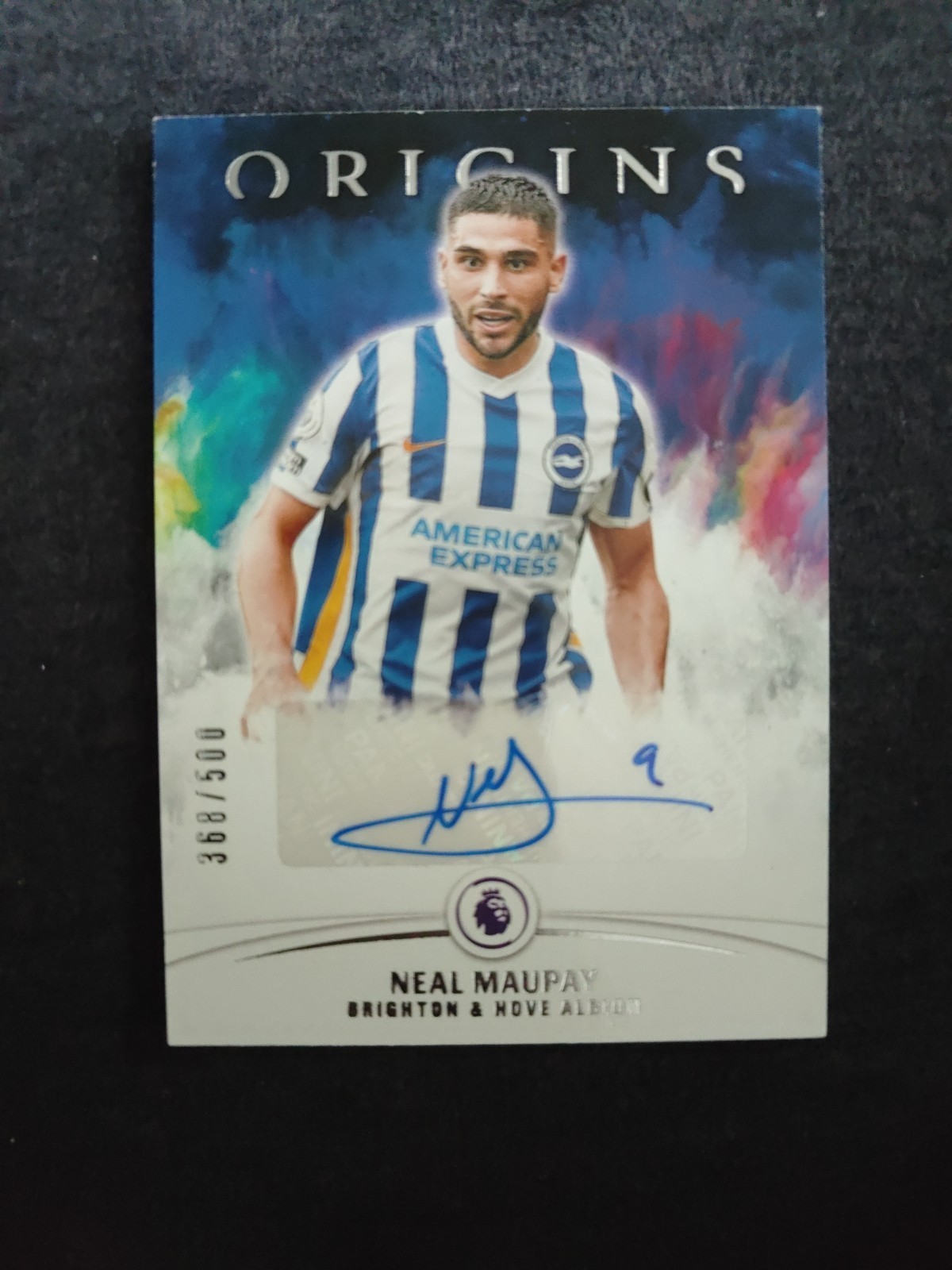 Origins 2021-2022 Neal Maupay Brighton & Hove Albion Collectors Signed  368/500 for sale on Ebay