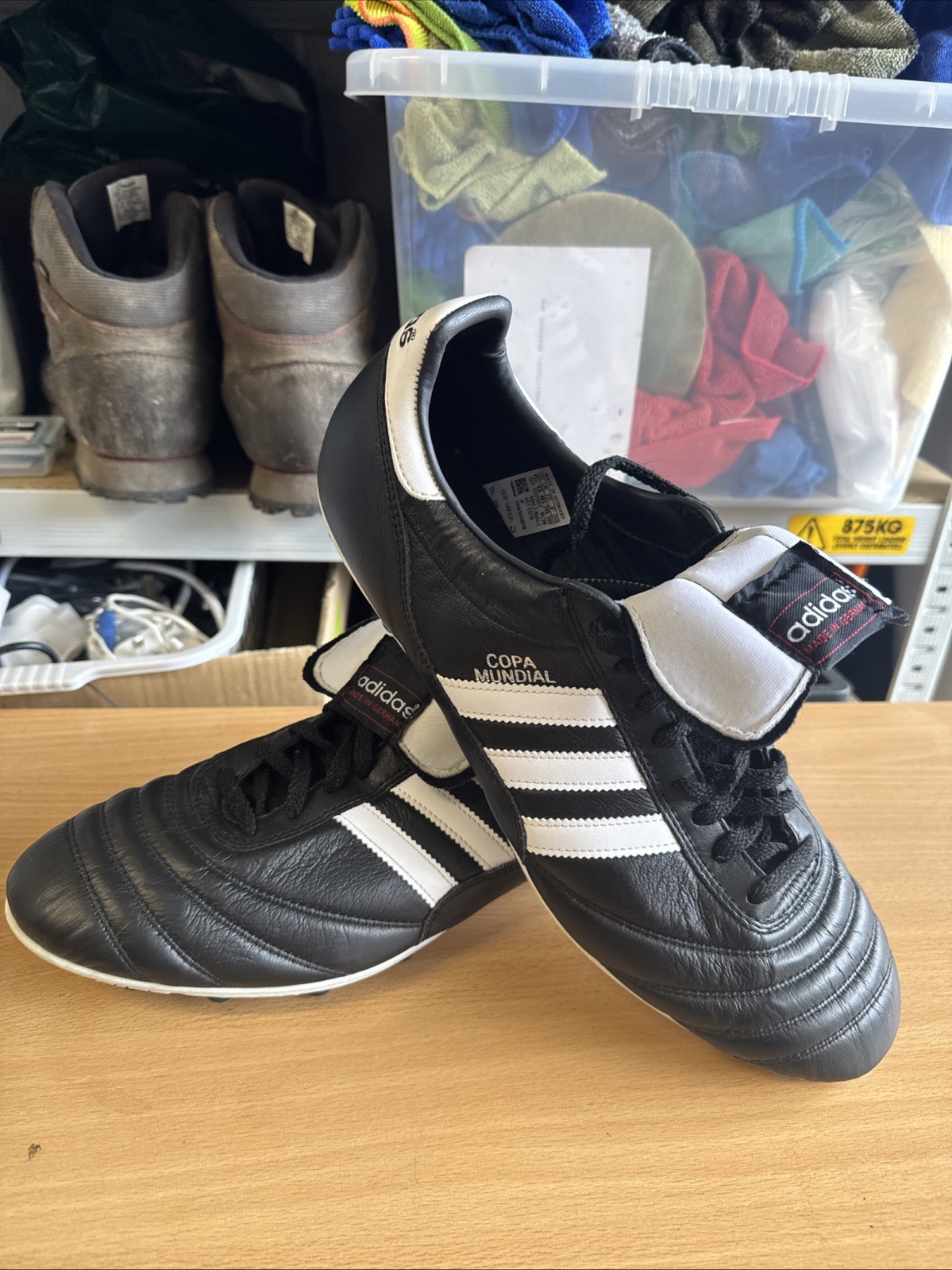 adidas Copa Mundial FG Black Uk13 Football Boots for sale on Ebay