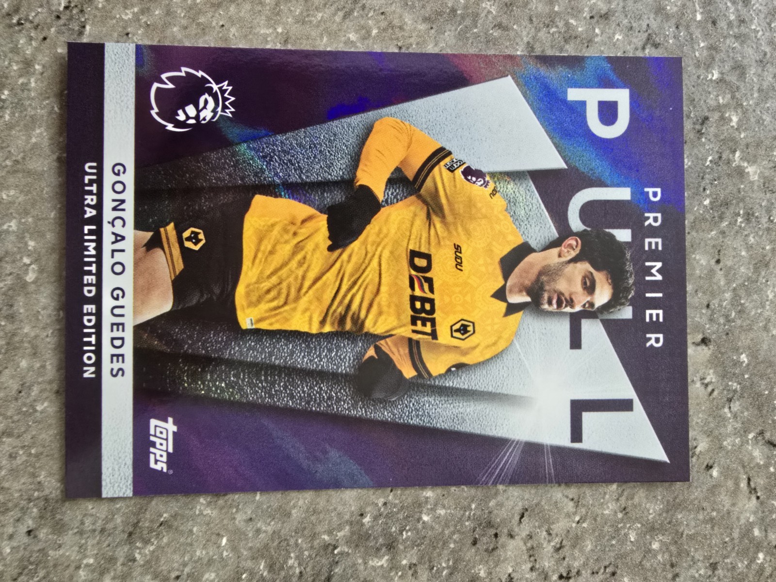 Topps Premier League 2025/2026 Premier Pull Gonçalo Guedes Wolves PP18 for sale on Ebay