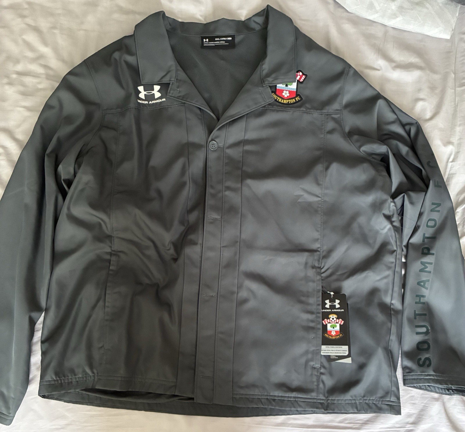 Southampton Fc Technical Team Wear Jacket. Never Worn. Size 3xl  for sale on Ebay