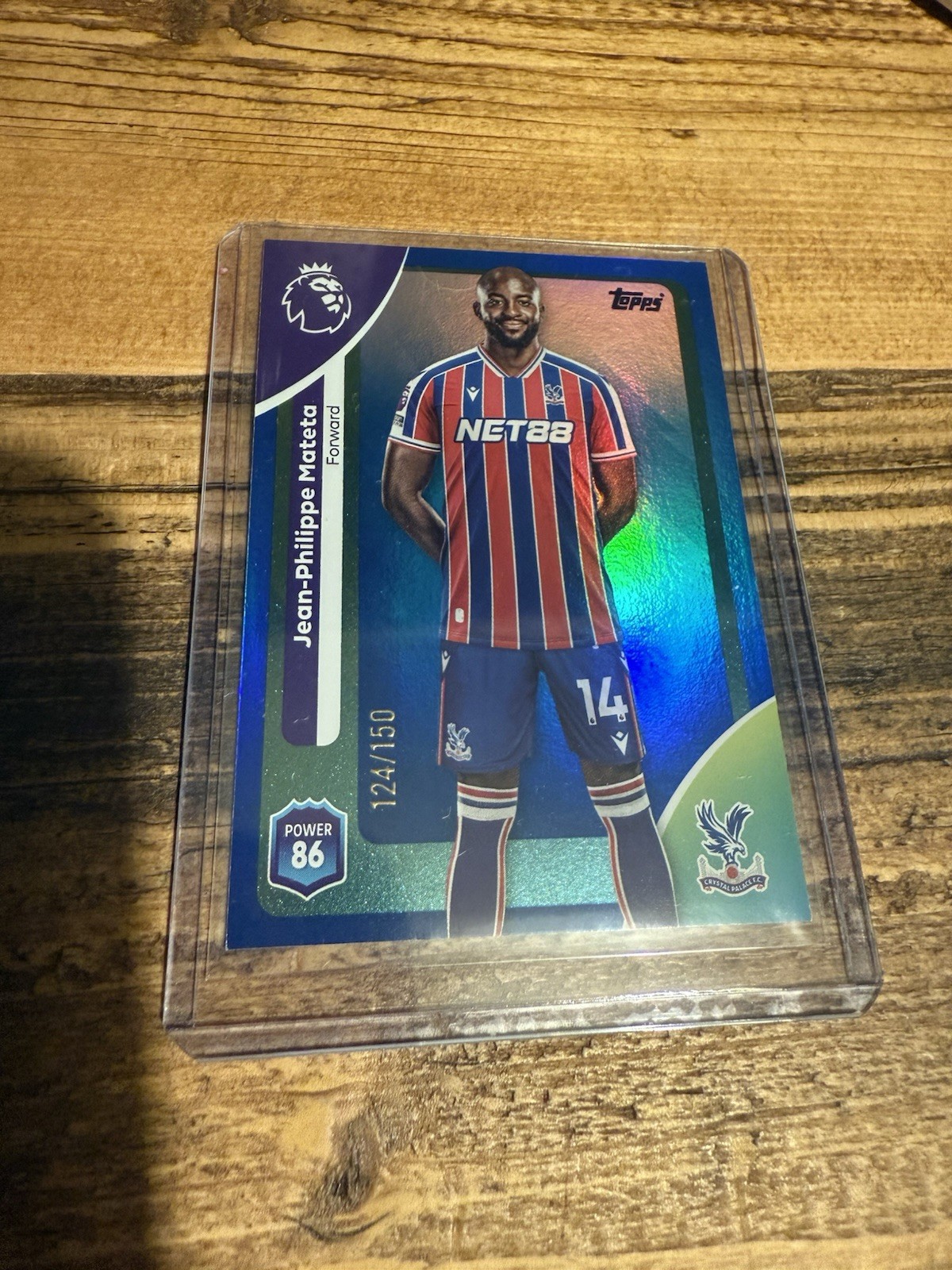 Topps Premier League 2026 Jean-Philippe Mateta /150 Crystal Palace Numbered for sale on Ebay