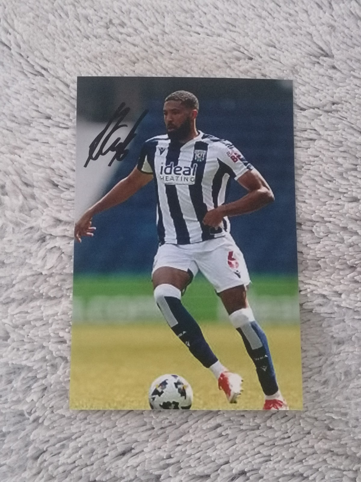 WBA. WEST BROM. WEST BROMWICH ALBION. HAND SIGNED PHOTO 6X4. GEORGE CAMPBELL.  for sale on Ebay