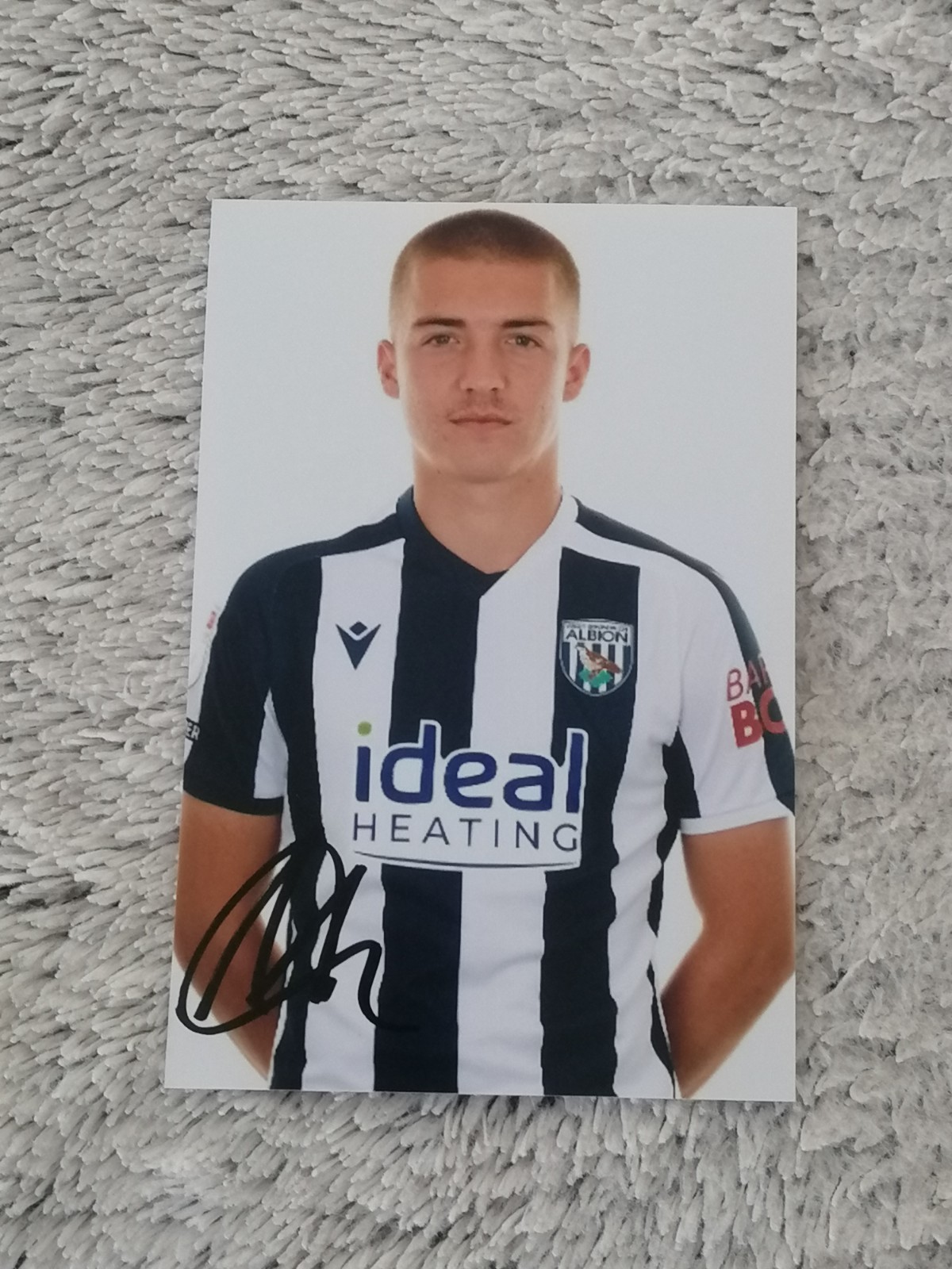 WBA. WEST BROM. WEST BROMWICH ALBION. HAND SIGNED PHOTO 6X4 ALFIE GILCHRIST.  for sale on Ebay