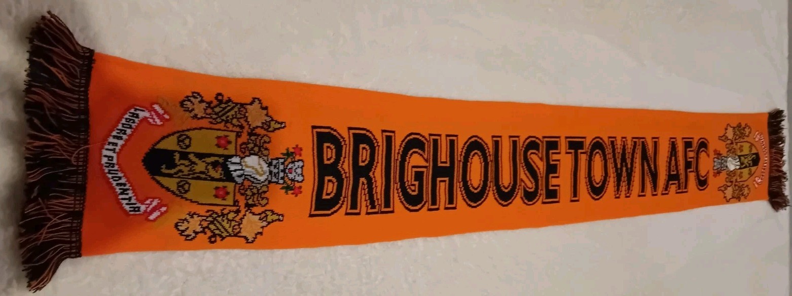Brighouse Town Non League Scarf for sale on Ebay