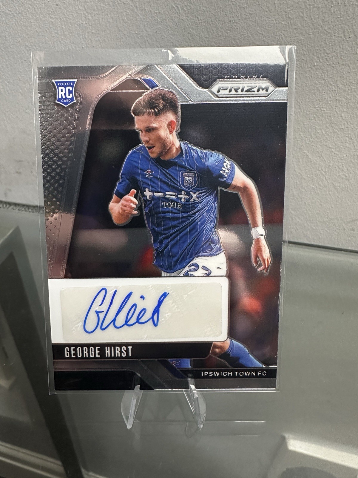 George Hirst Auto Rookie Ipswich Town 2024-25 Panini Prizm Premier League for sale on Ebay